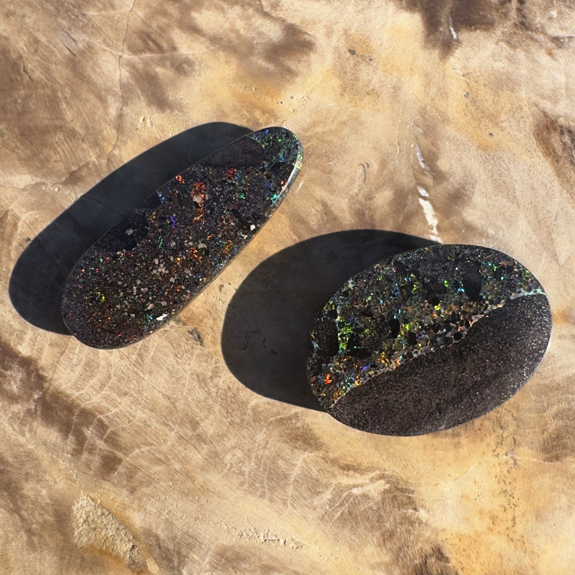 14ct Parcel Andamooka Matrix Opal | Solid Australian Opal | Hand-Cut