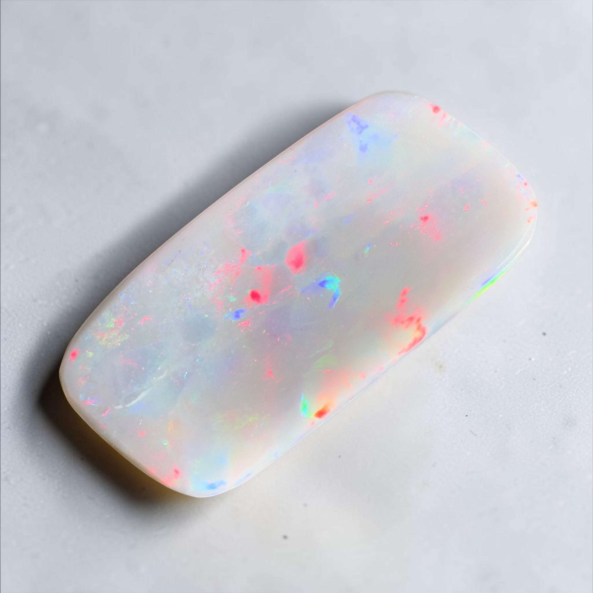 7.6ct Lightning Ridge Semi Black | Solid Australian Opal | Hand-Cut
