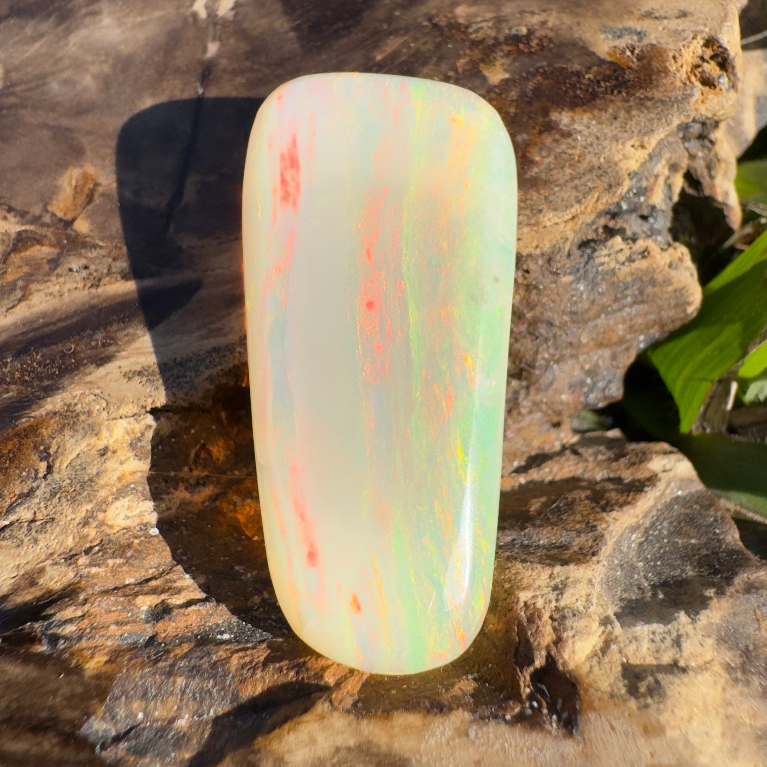20.7ct Coober Pedy Opal | Solid Australian Opal | Hand-Cut
