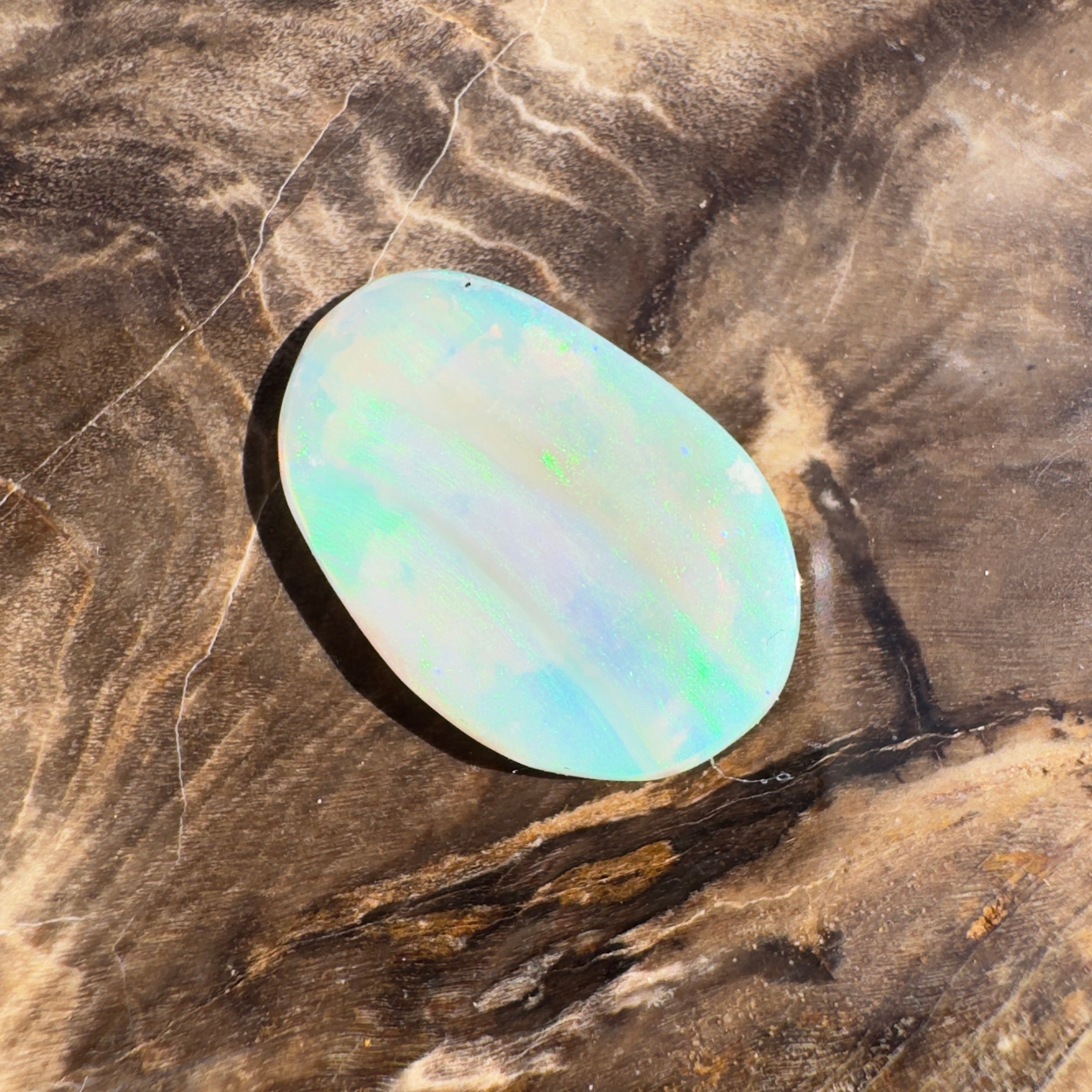 2.4ct Coober Pedy Opal | Solid Australian Opal | Hand-Cut