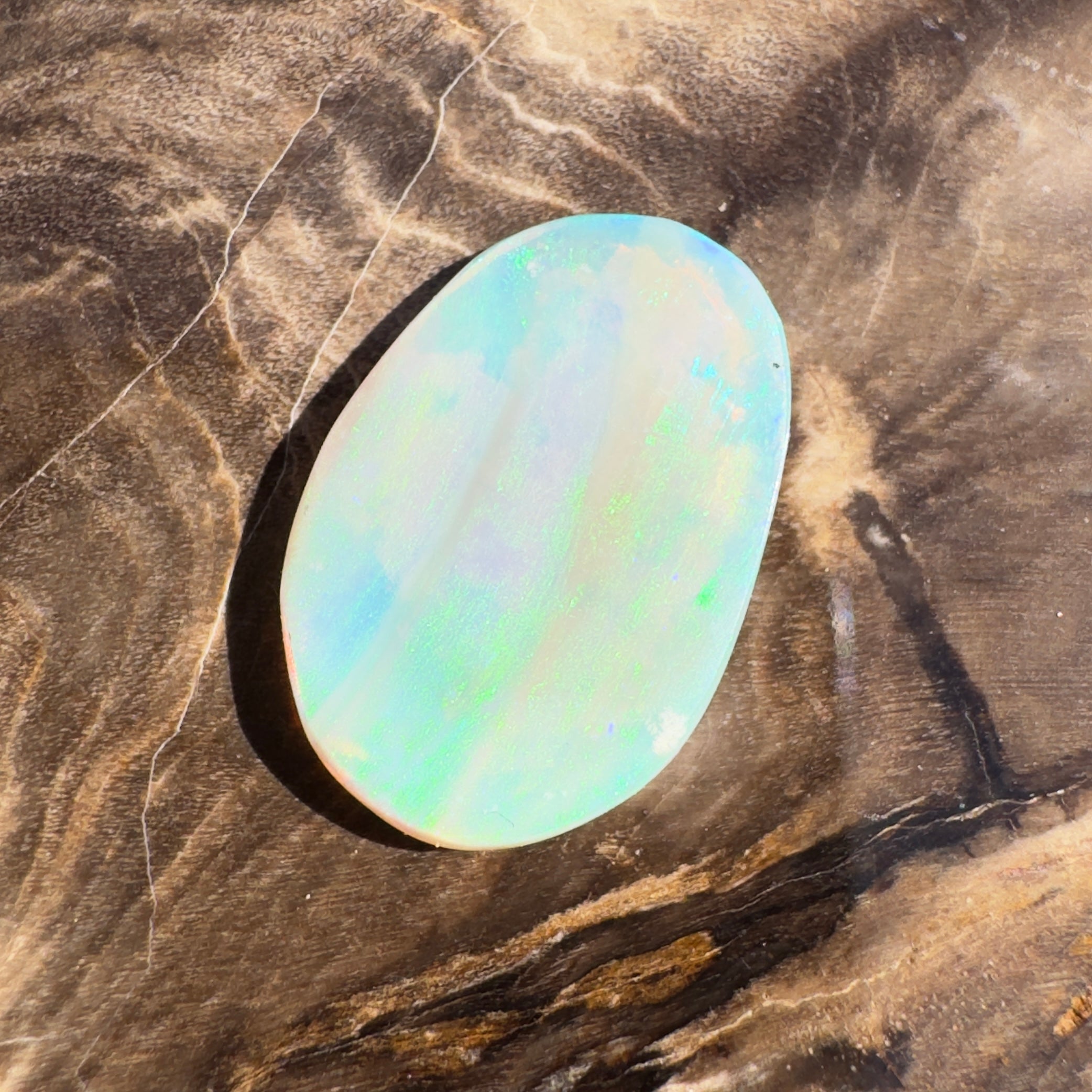 2.4ct Coober Pedy Opal | Solid Australian Opal | Hand-Cut