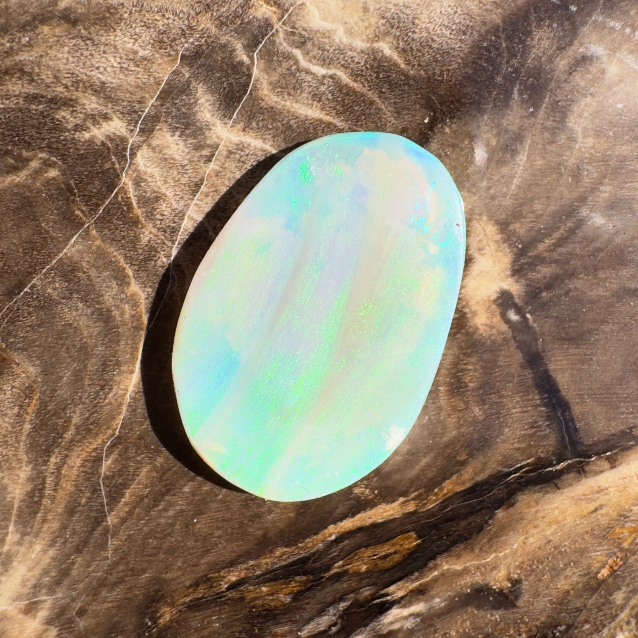 2.4ct Coober Pedy Opal | Solid Australian Opal | Hand-Cut