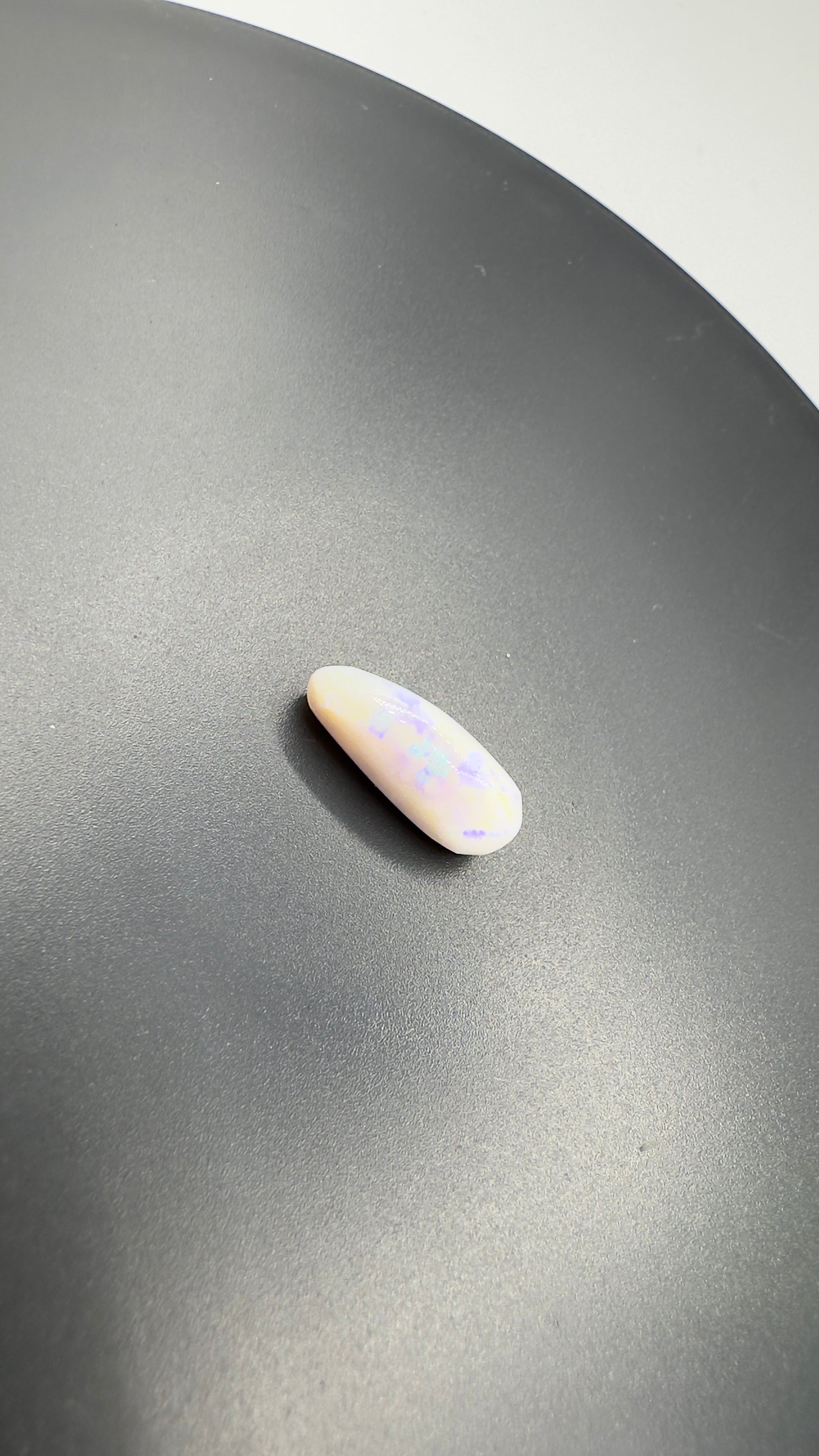 Lightning Ridge White Opal 3.6carat Solid Hand-Cut Luxury