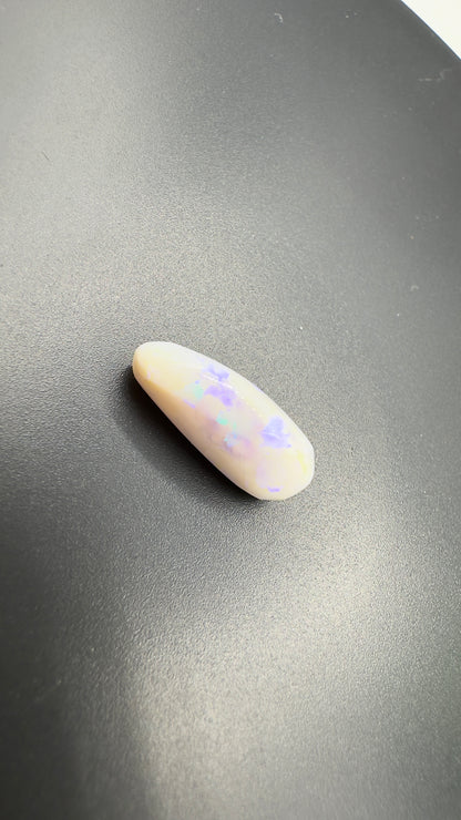 Lightning Ridge White Opal 3.6carat Solid Hand-Cut Luxury