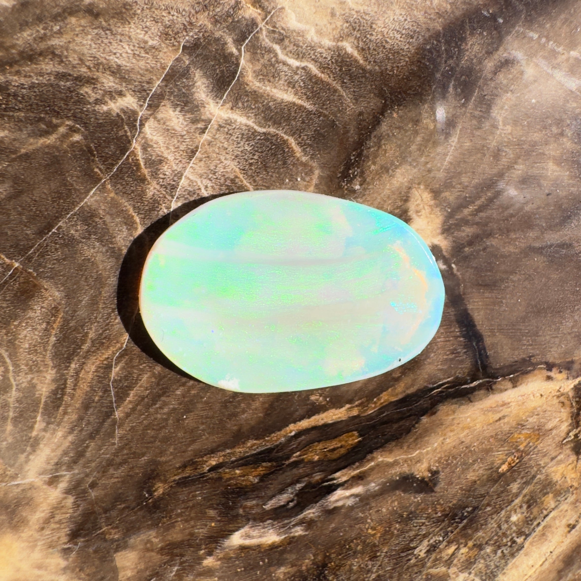 2.4ct Coober Pedy Opal | Solid Australian Opal | Hand-Cut