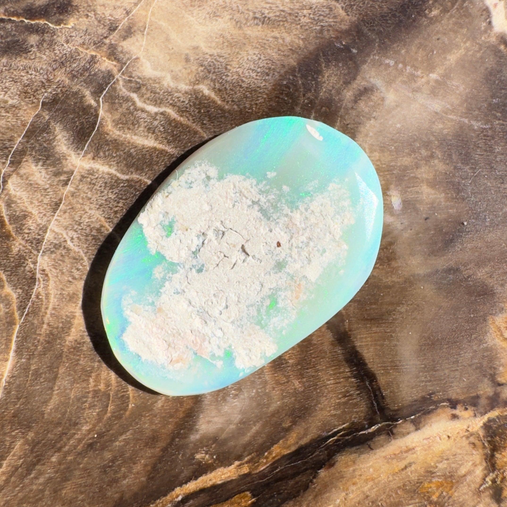 2.4ct Coober Pedy Opal | Solid Australian Opal | Hand-Cut