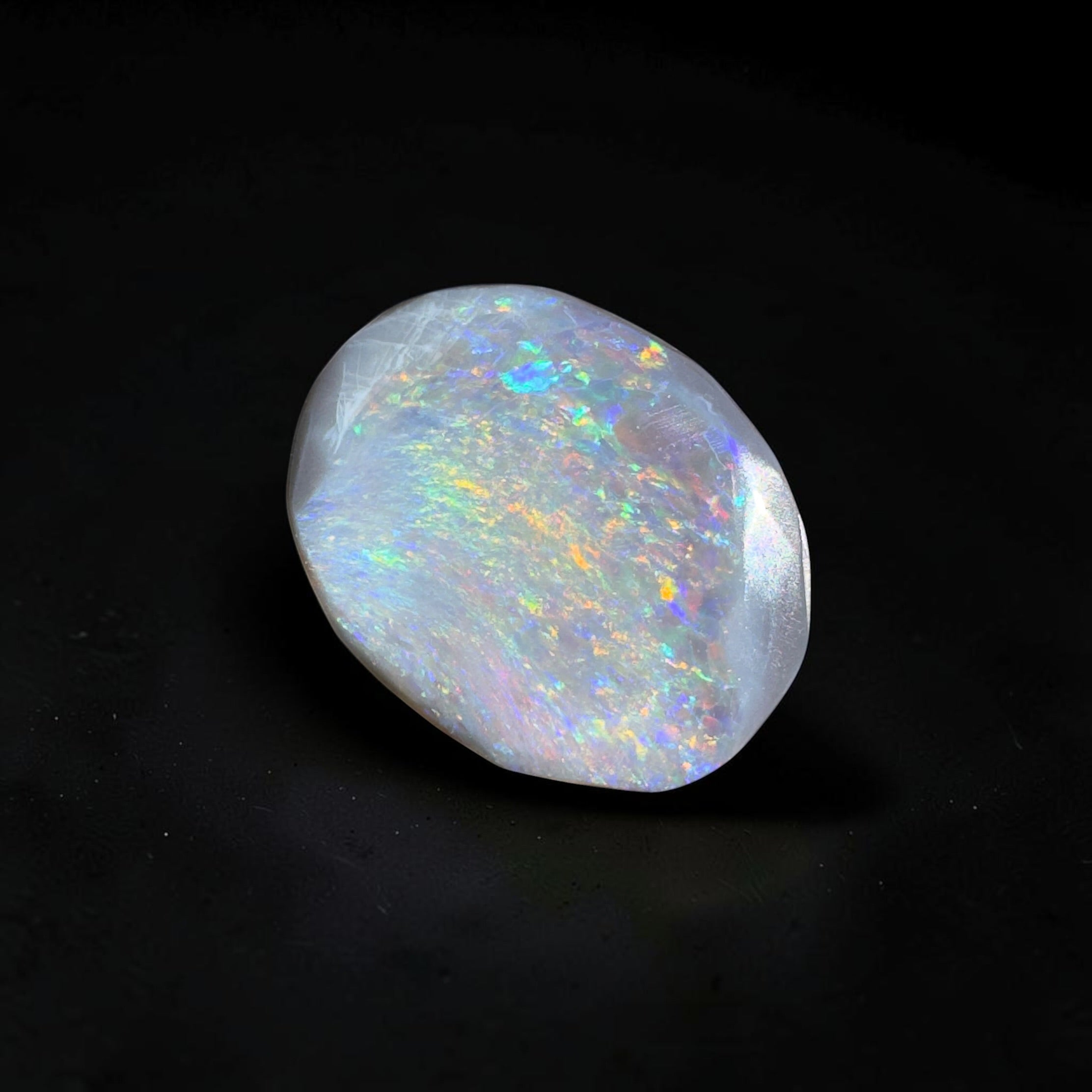2.1ct Lightning Ridge Semi Black Opal | Solid Australian Opal | Hand-Cut