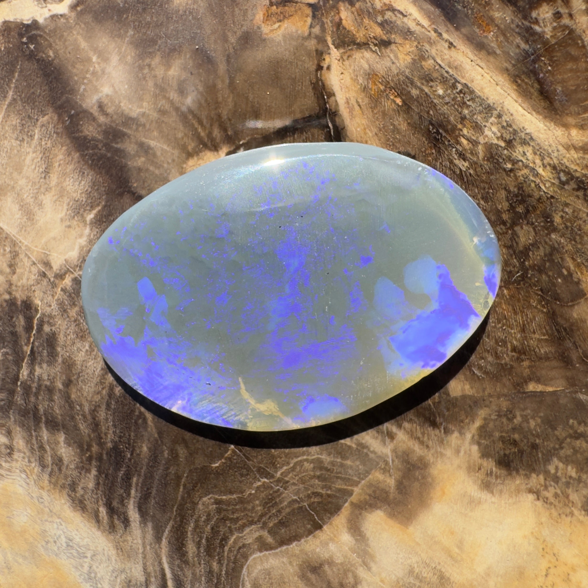 17ct Lightning Ridge Opal | Solid Australian Opal | Hand-Cut