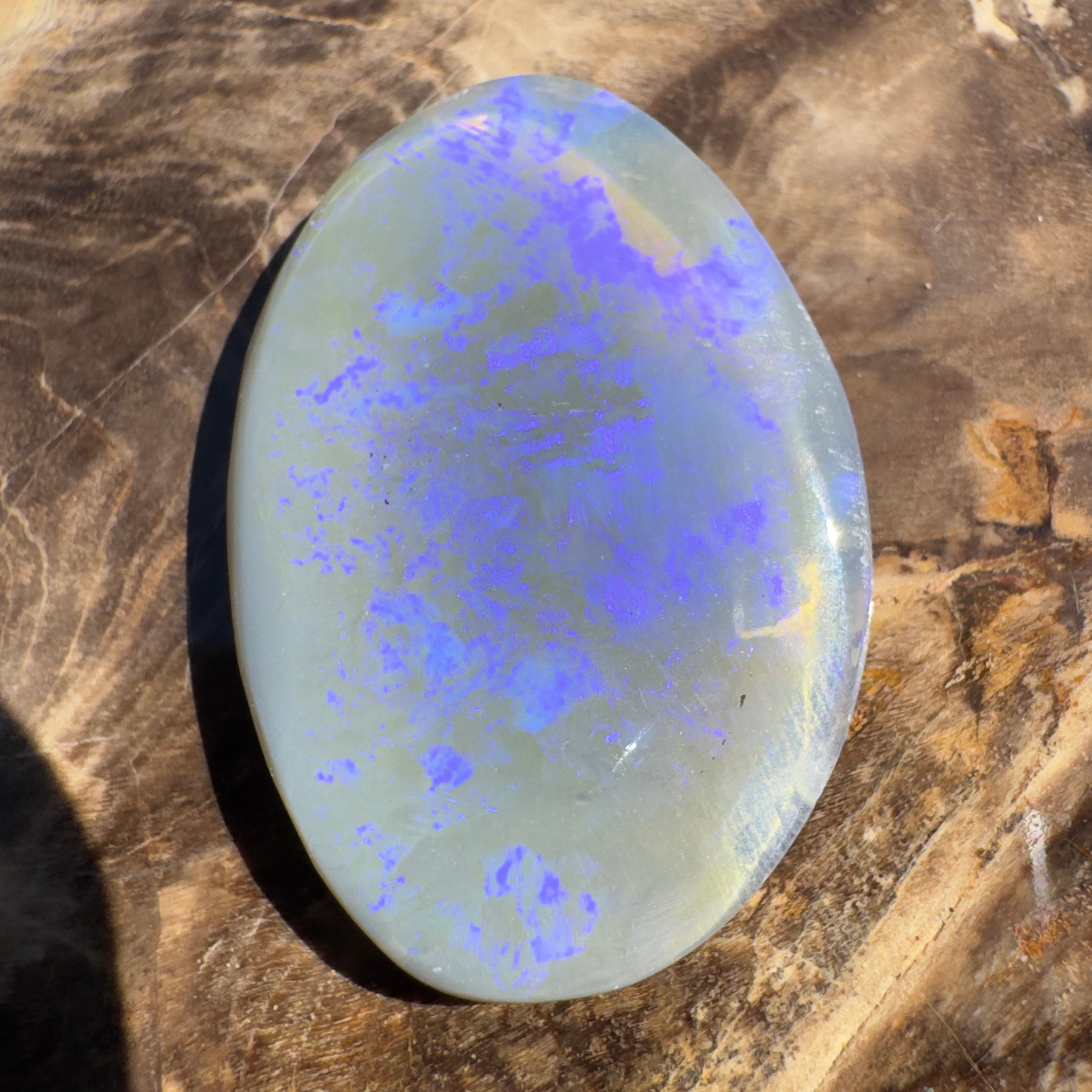 17ct Lightning Ridge Opal | Solid Australian Opal | Hand-Cut