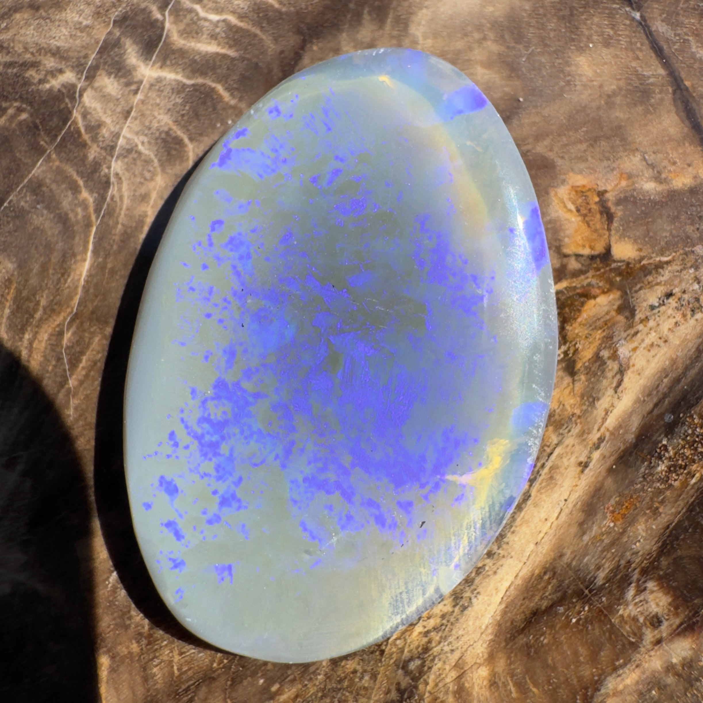 17ct Lightning Ridge Opal | Solid Australian Opal | Hand-Cut