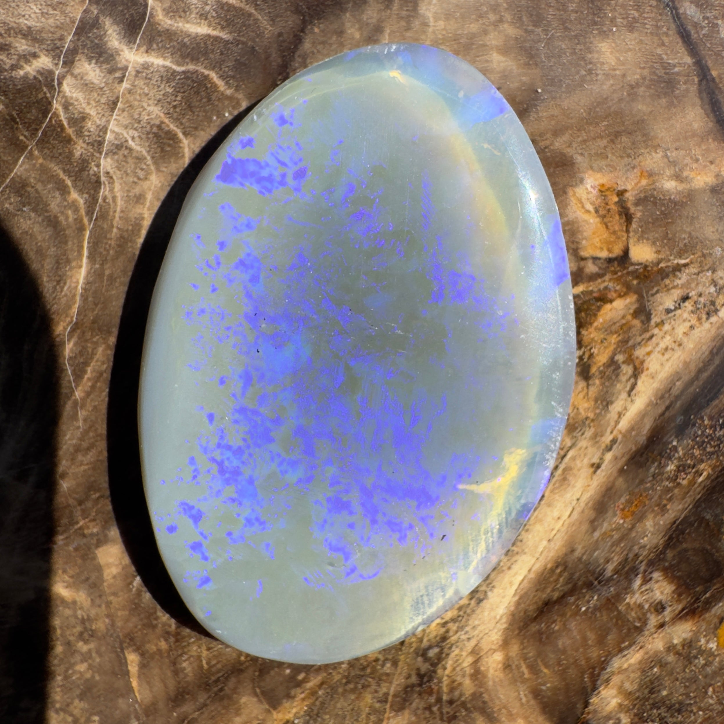 17ct Lightning Ridge Opal | Solid Australian Opal | Hand-Cut