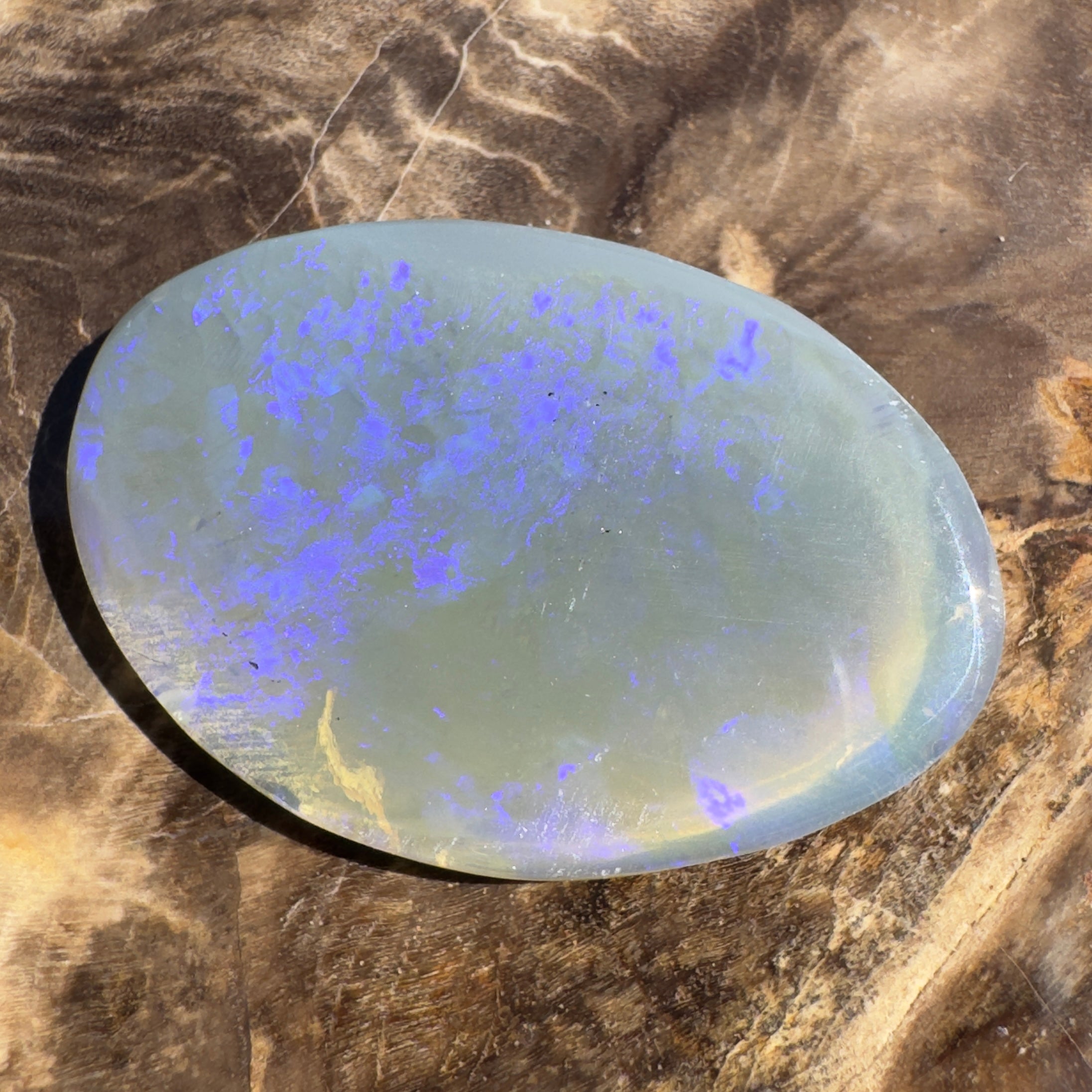 17ct Lightning Ridge Opal | Solid Australian Opal | Hand-Cut