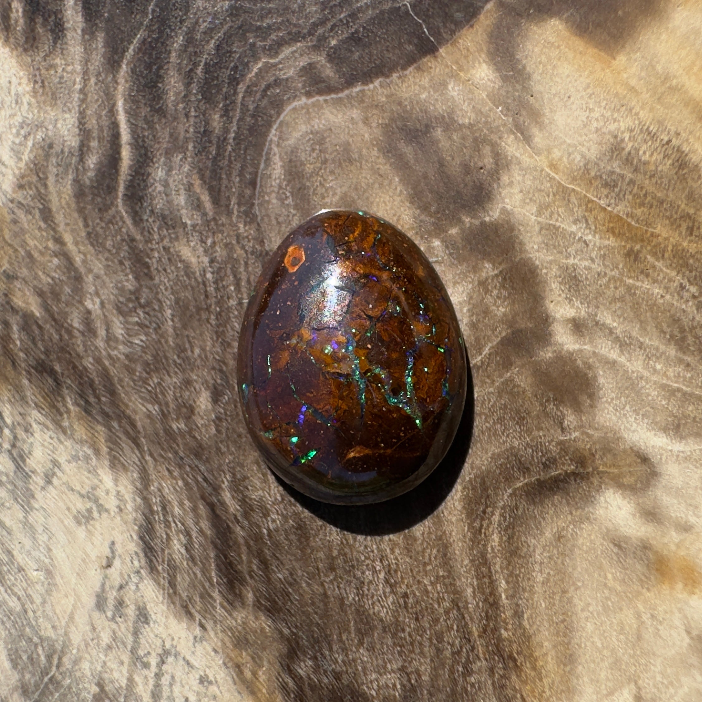2.5ct Queensland Boulder Opal | Solid Australian Opal | Hand-Cut
