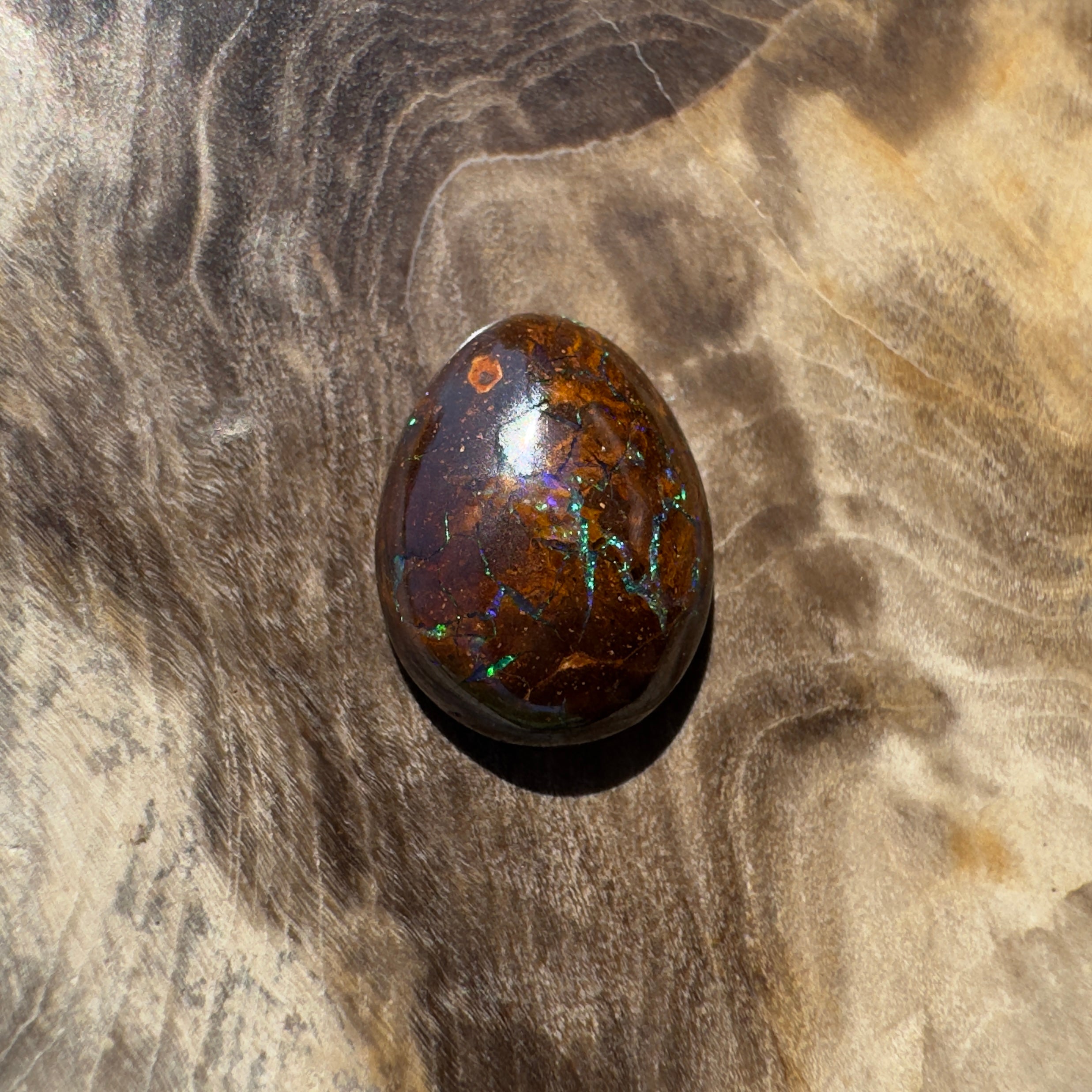 2.5ct Queensland Boulder Opal | Solid Australian Opal | Hand-Cut