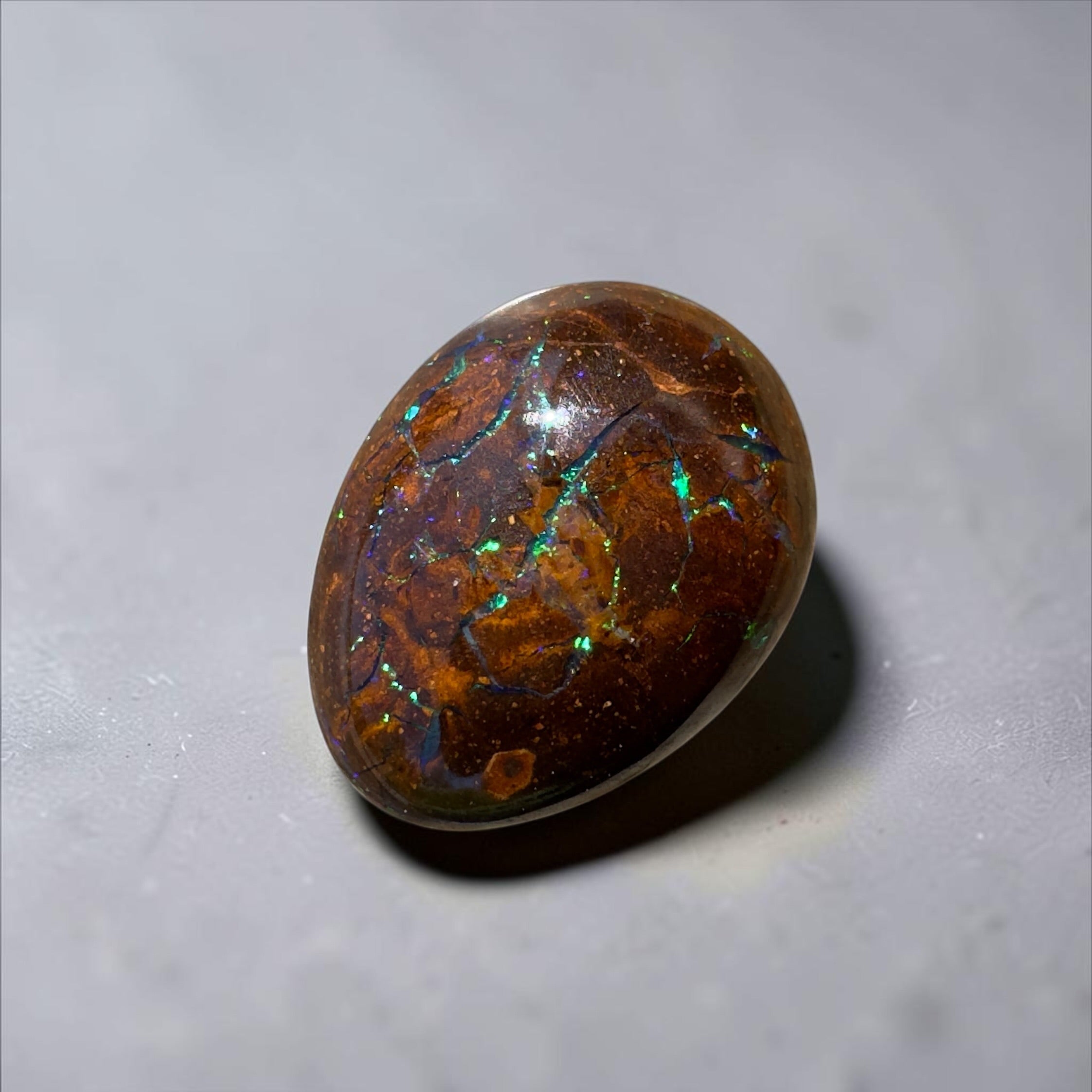 2.5ct Queensland Boulder Opal | Solid Australian Opal | Hand-Cut