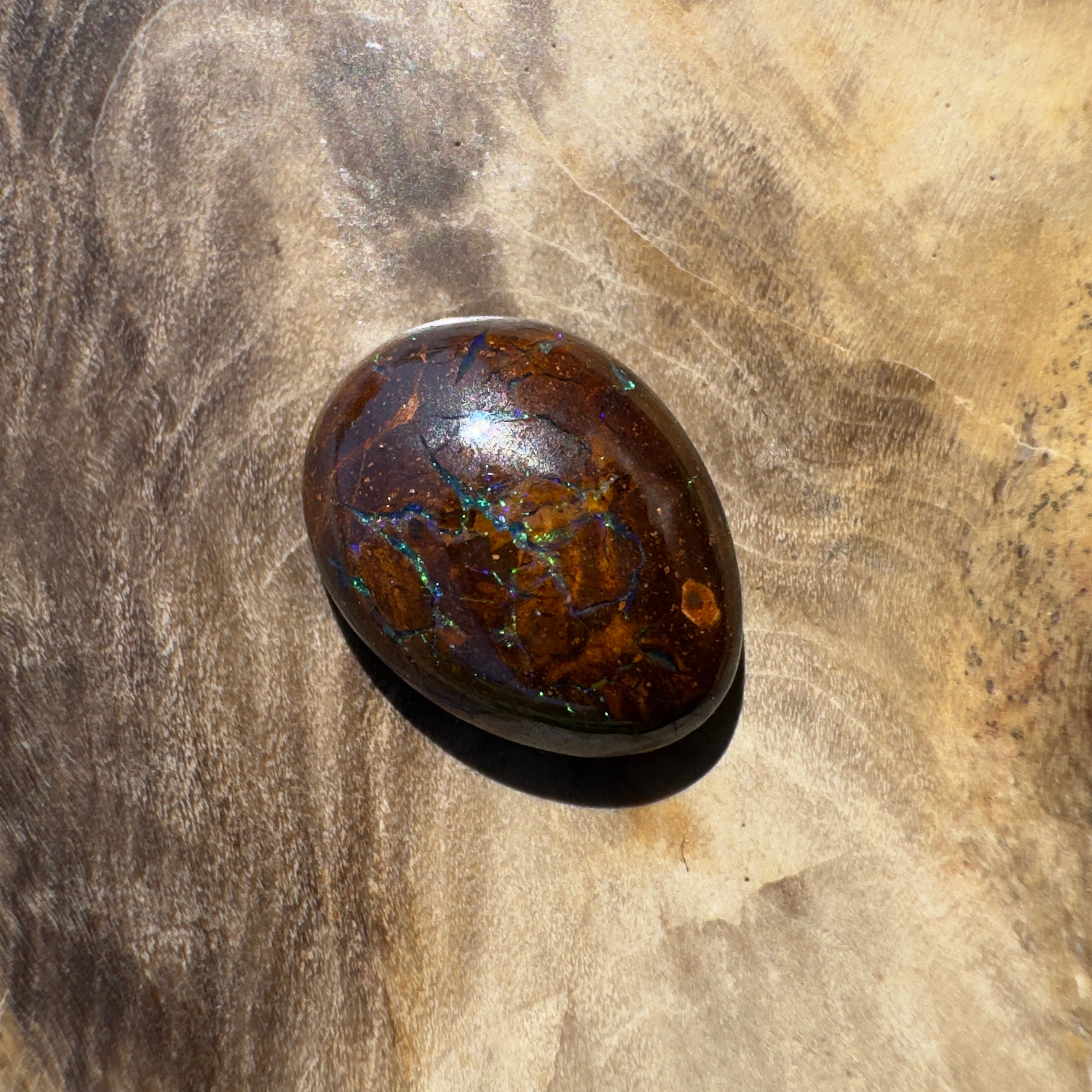2.5ct Queensland Boulder Opal | Solid Australian Opal | Hand-Cut