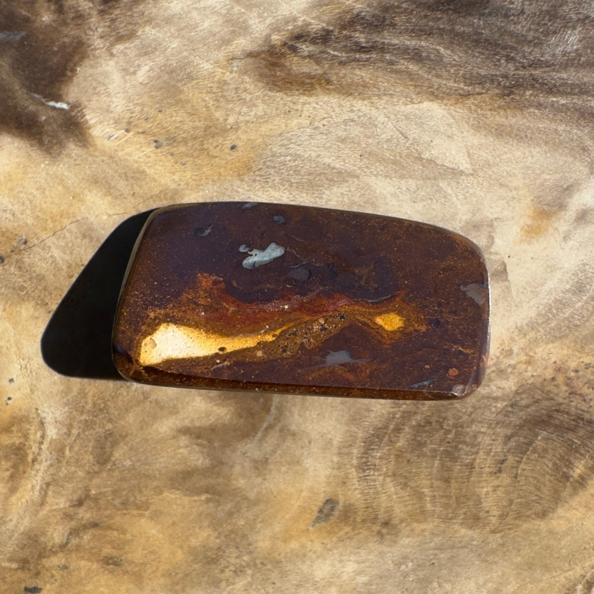 8ct Queensland Boulder Opal | Solid Australian Opal | Hand-Cut
