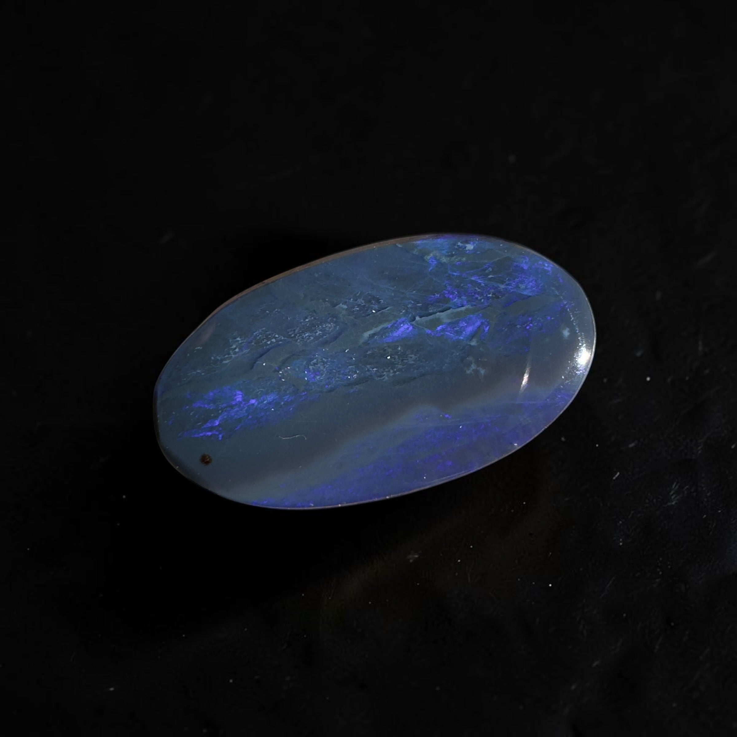 2.2ct Lightning Ridge Black Opal | Solid Australian Opal | Hand-Cut