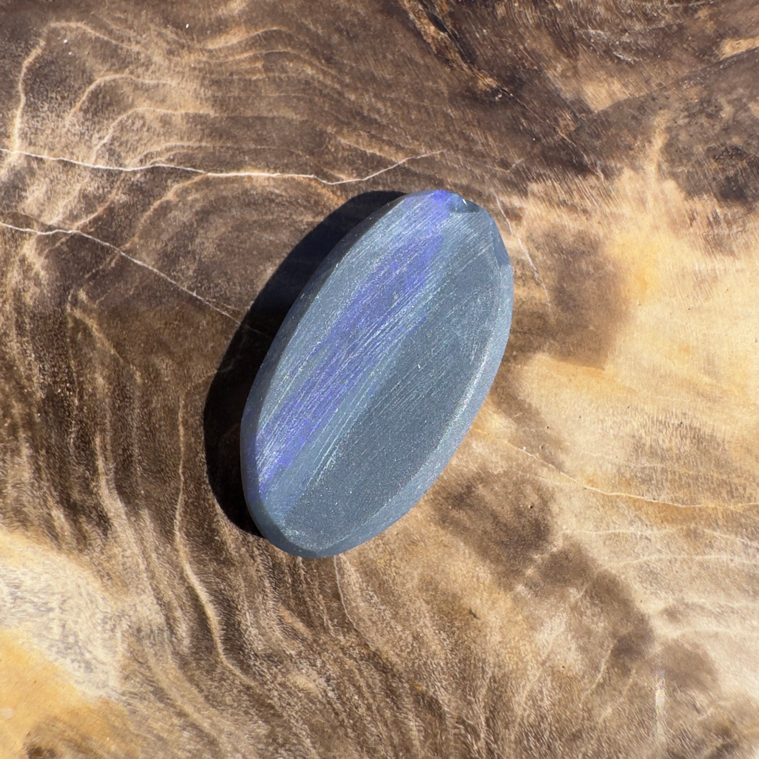 2.2ct Lightning Ridge Black Opal | Solid Australian Opal | Hand-Cut