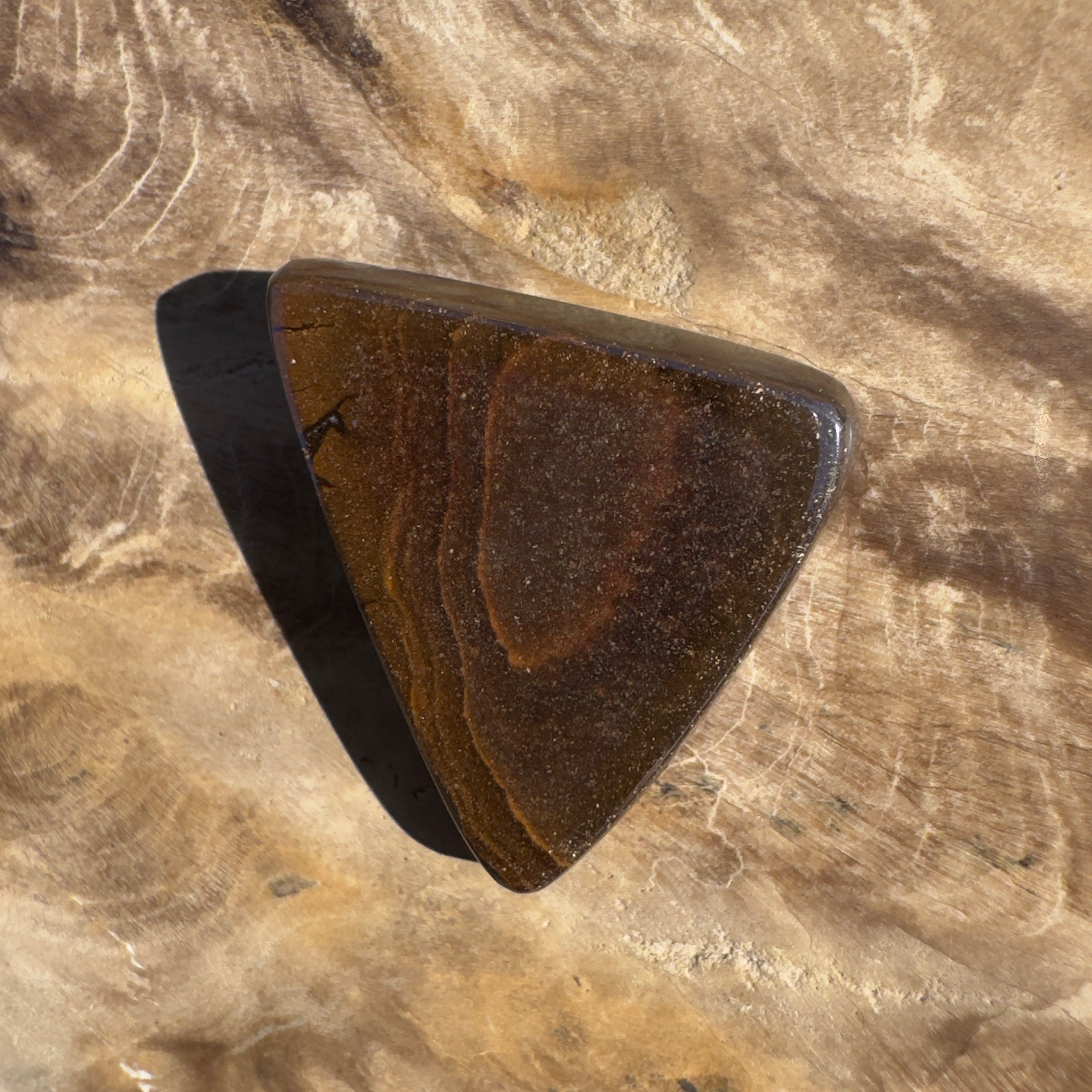 16ct Queensland Boulder Opal | Solid Australian Opal | Hand-Cut