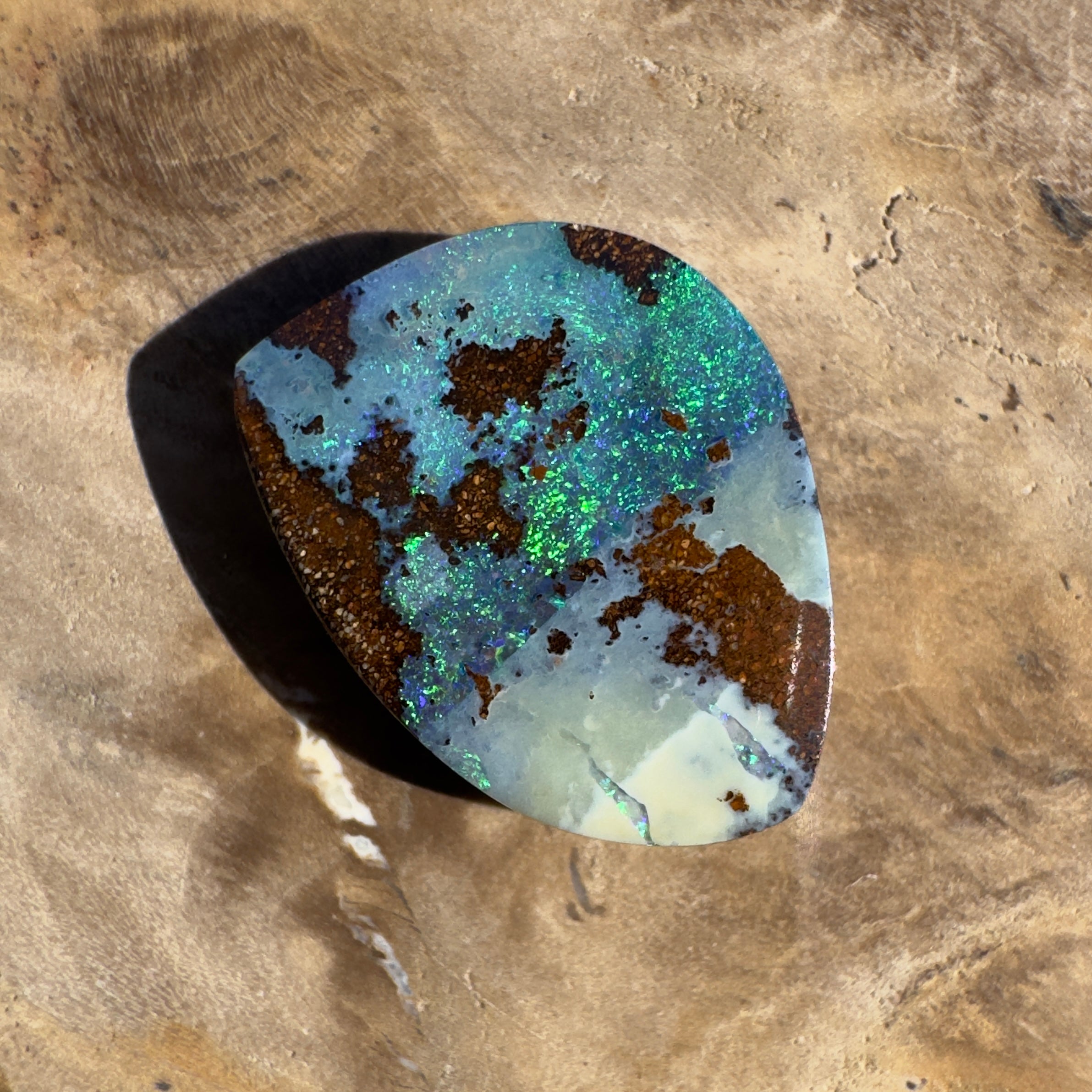 5.5ct Queensland Boulder Opal | Solid Australian Opal | Hand-Cut