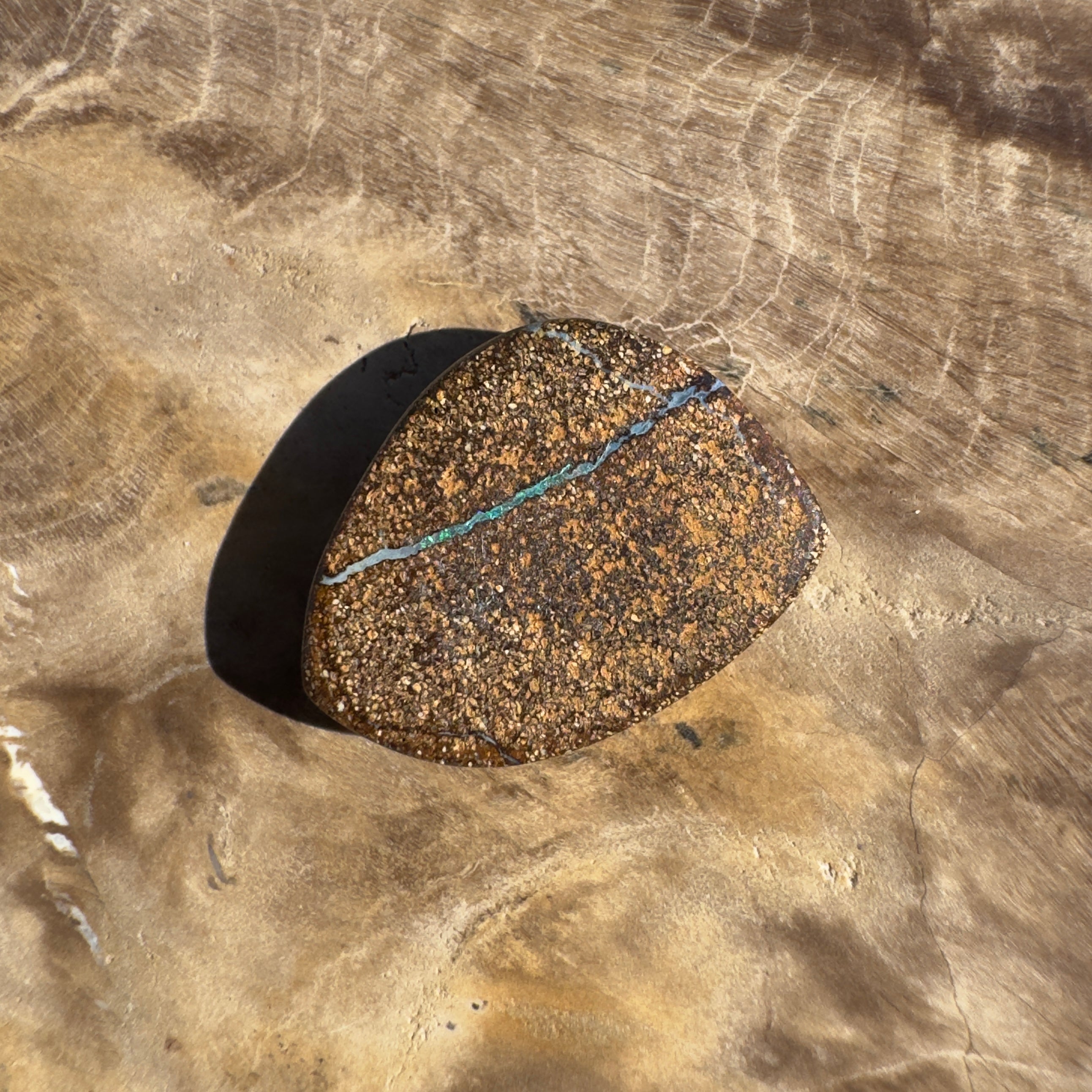 5.5ct Queensland Boulder Opal | Solid Australian Opal | Hand-Cut
