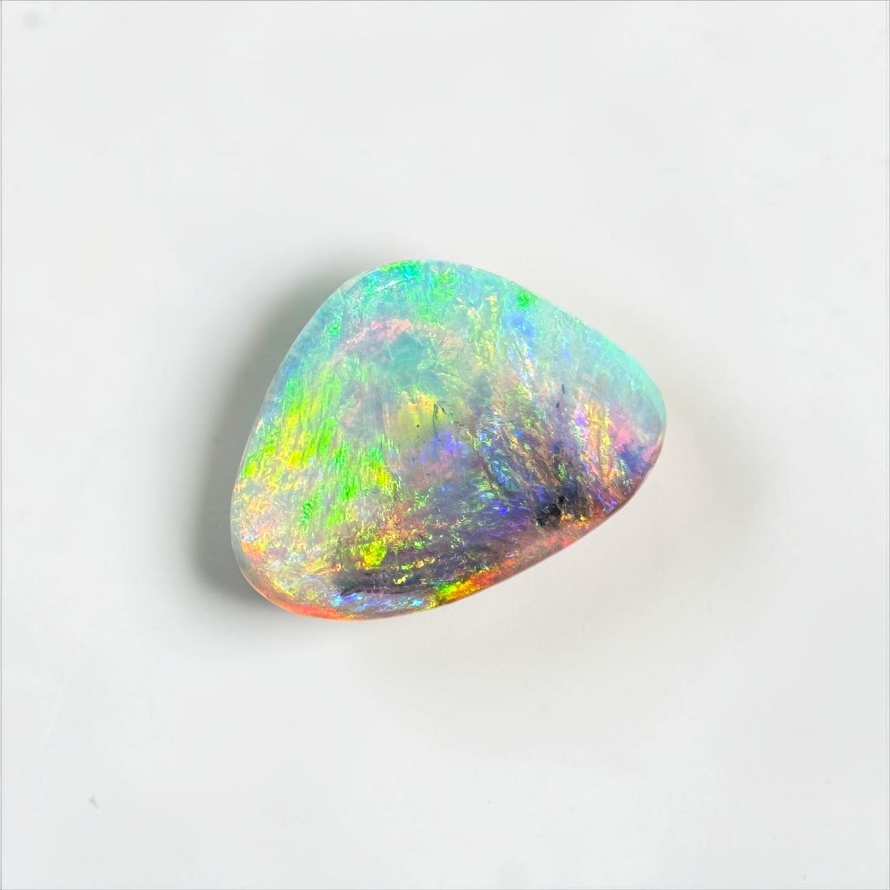 1.4ct Lightning Ridge Semi Black | Solid Australian Opal | Hand-Cut