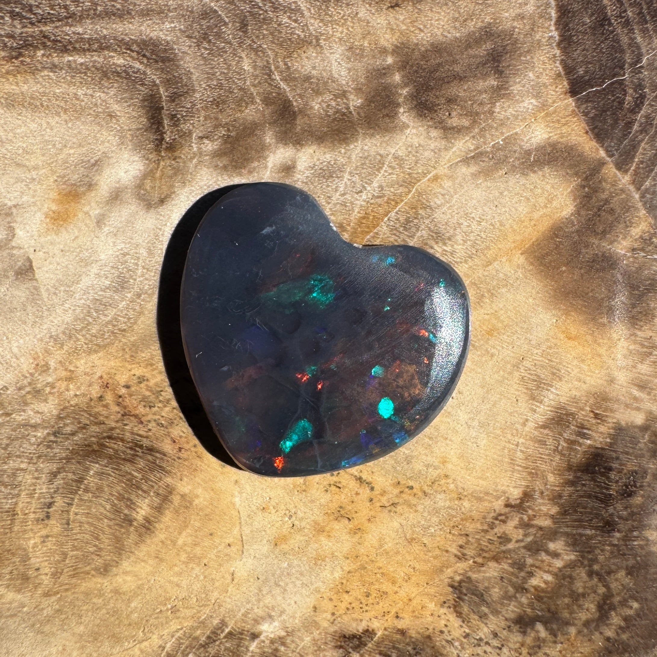 1.8ct Lightning Ridge Black Opal | Solid Australian Opal | Hand-Cut