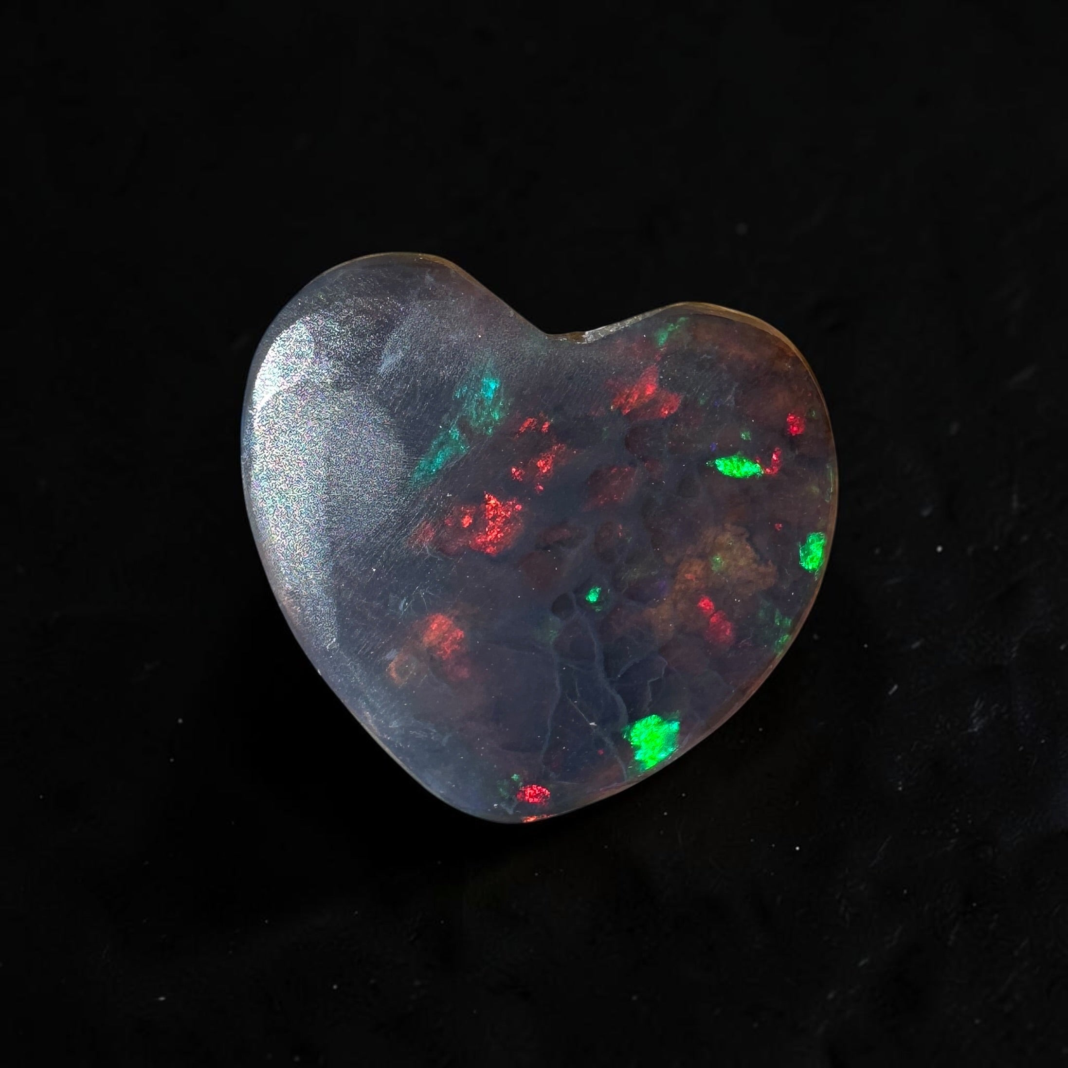 1.8ct Lightning Ridge Black Opal | Solid Australian Opal | Hand-Cut