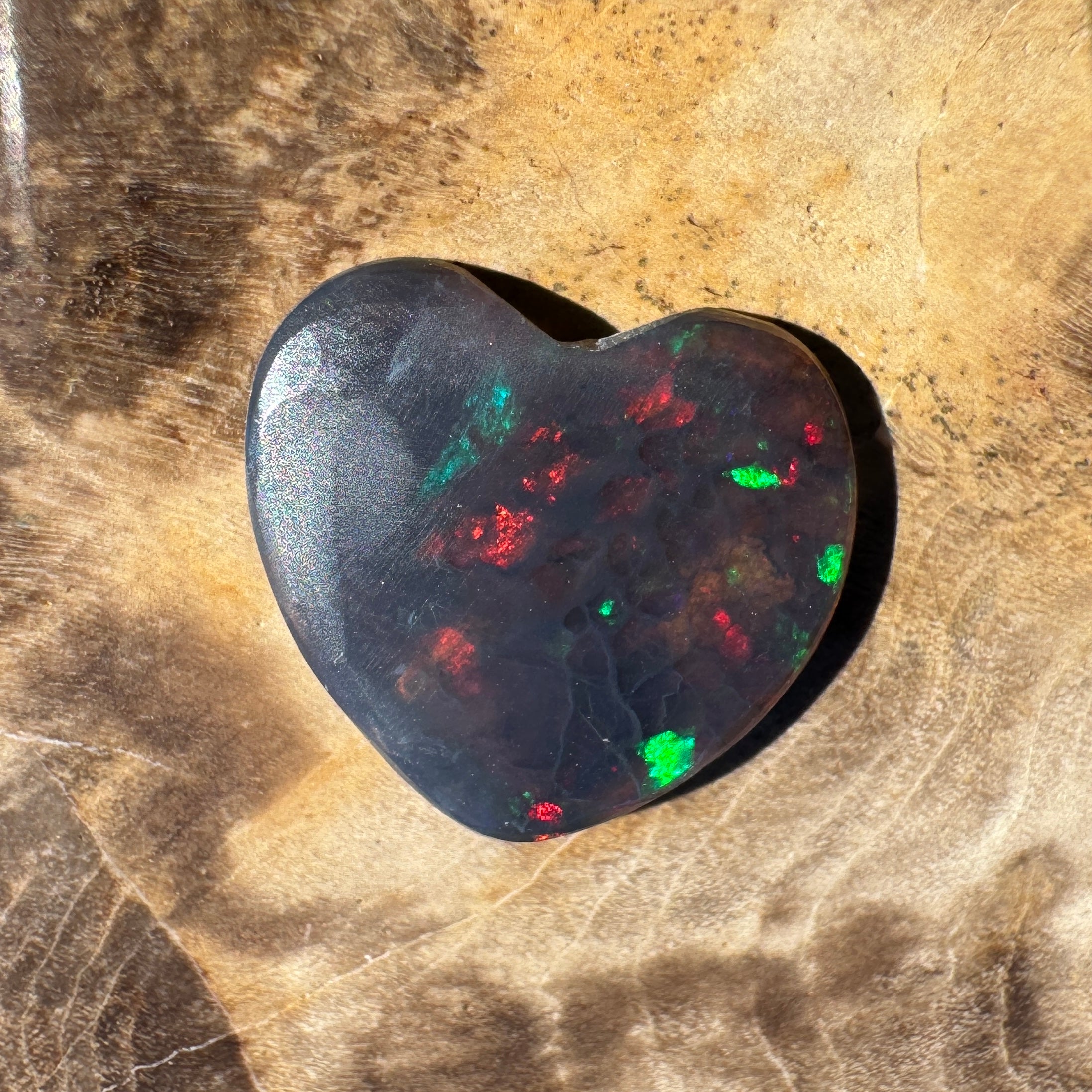 1.8ct Lightning Ridge Black Opal | Solid Australian Opal | Hand-Cut