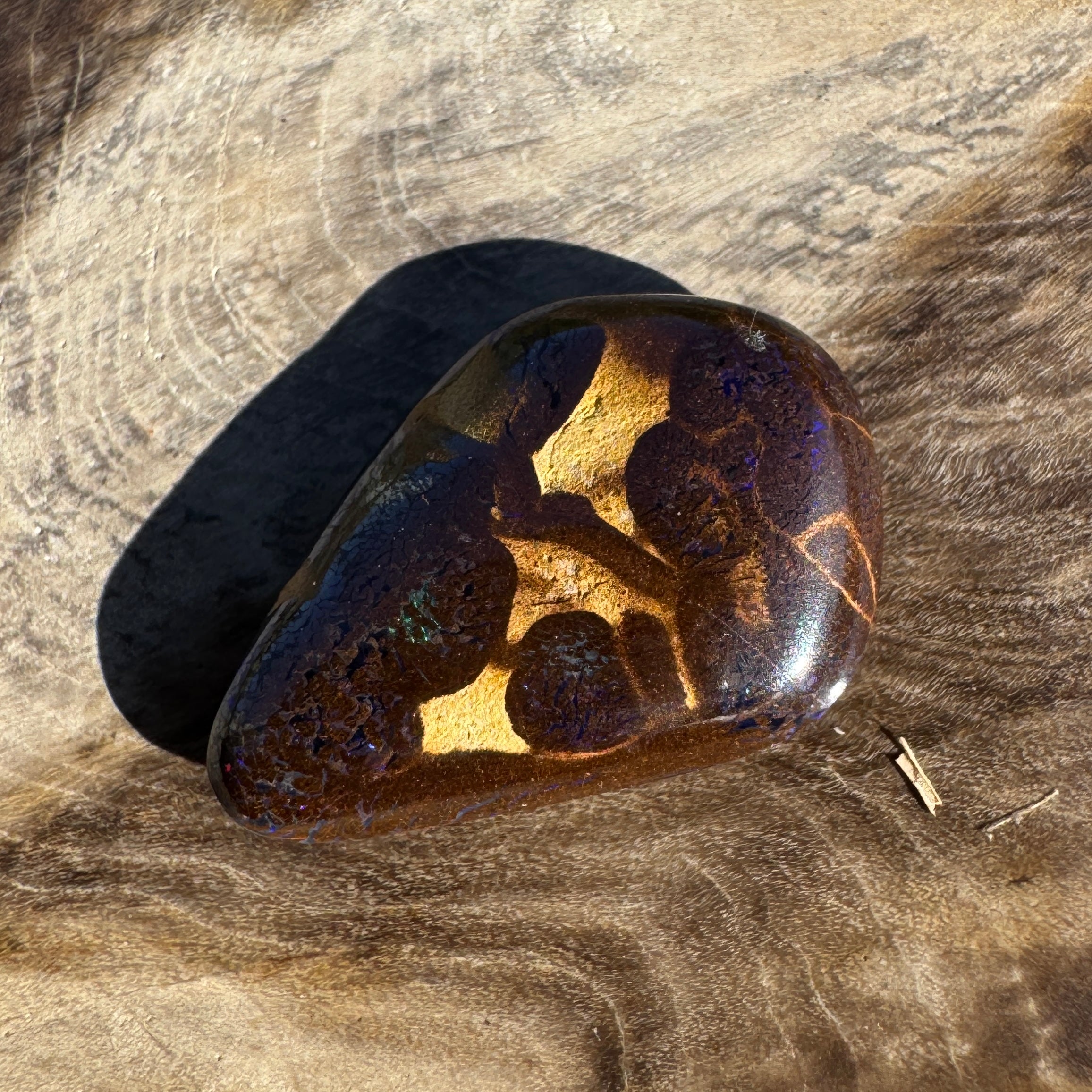 6.3ct Queensland Boulder Opal | Solid Australian Opal | Hand-Cut