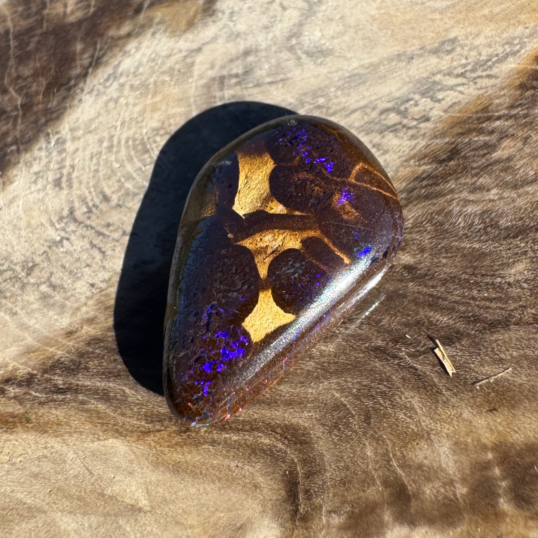 6.3ct Queensland Boulder Opal | Solid Australian Opal | Hand-Cut