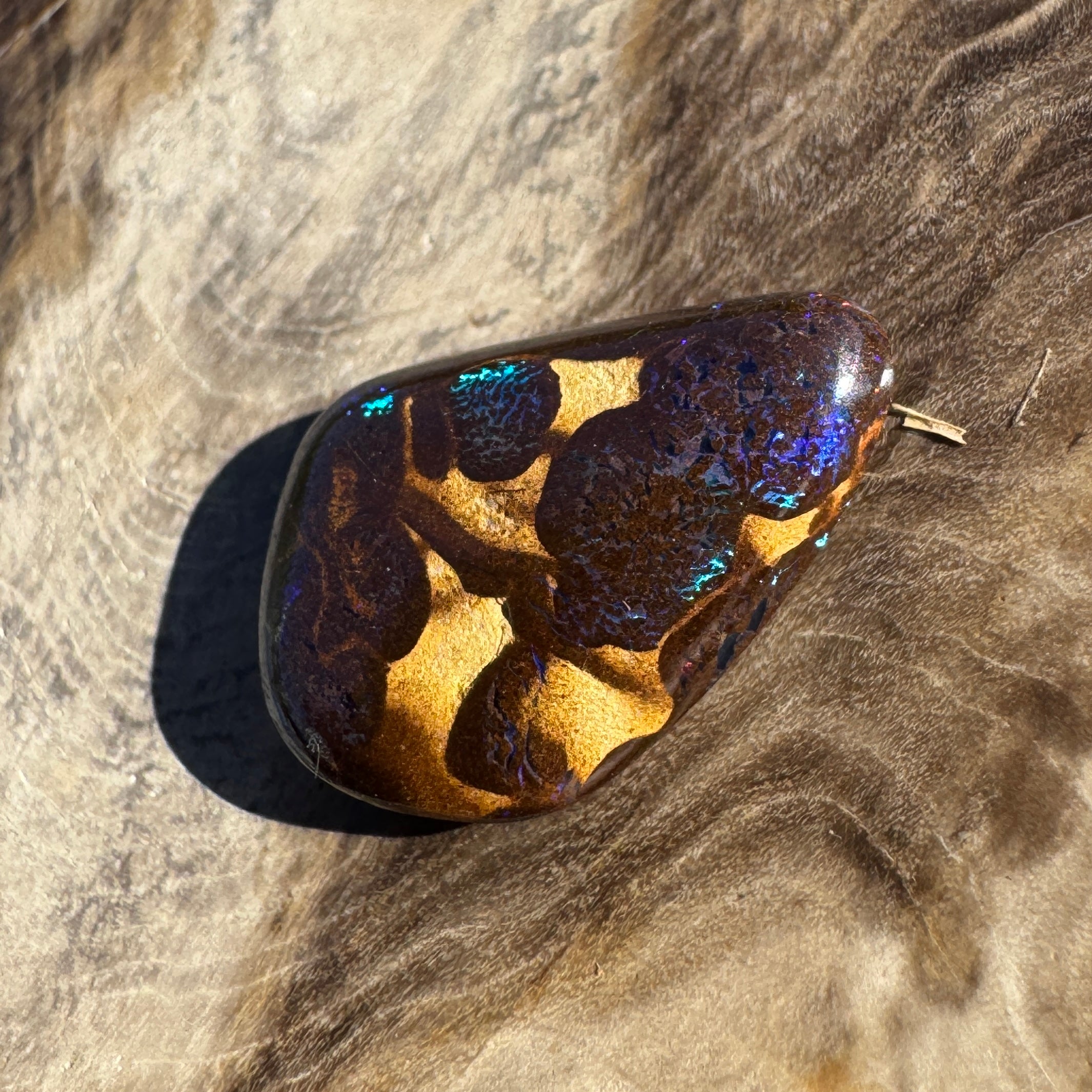 6.3ct Queensland Boulder Opal | Solid Australian Opal | Hand-Cut