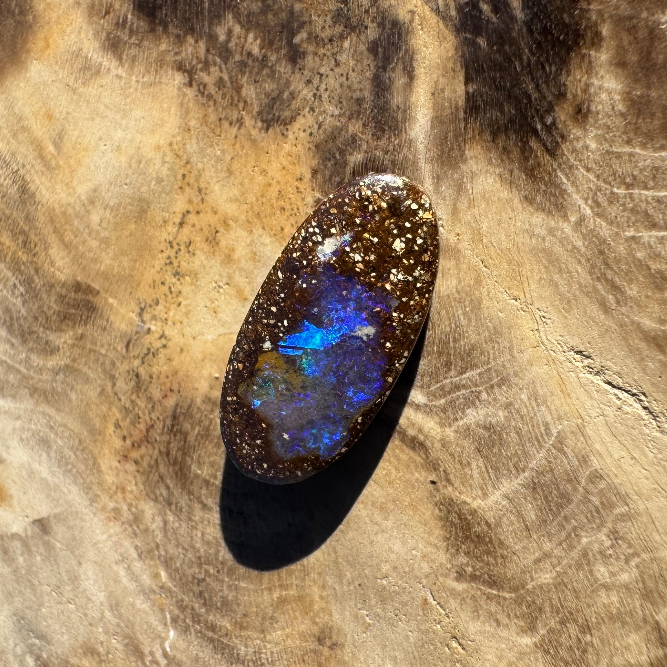 2.7ct Queensland Boulder Opal | Solid Australian Opal | Hand-Cut