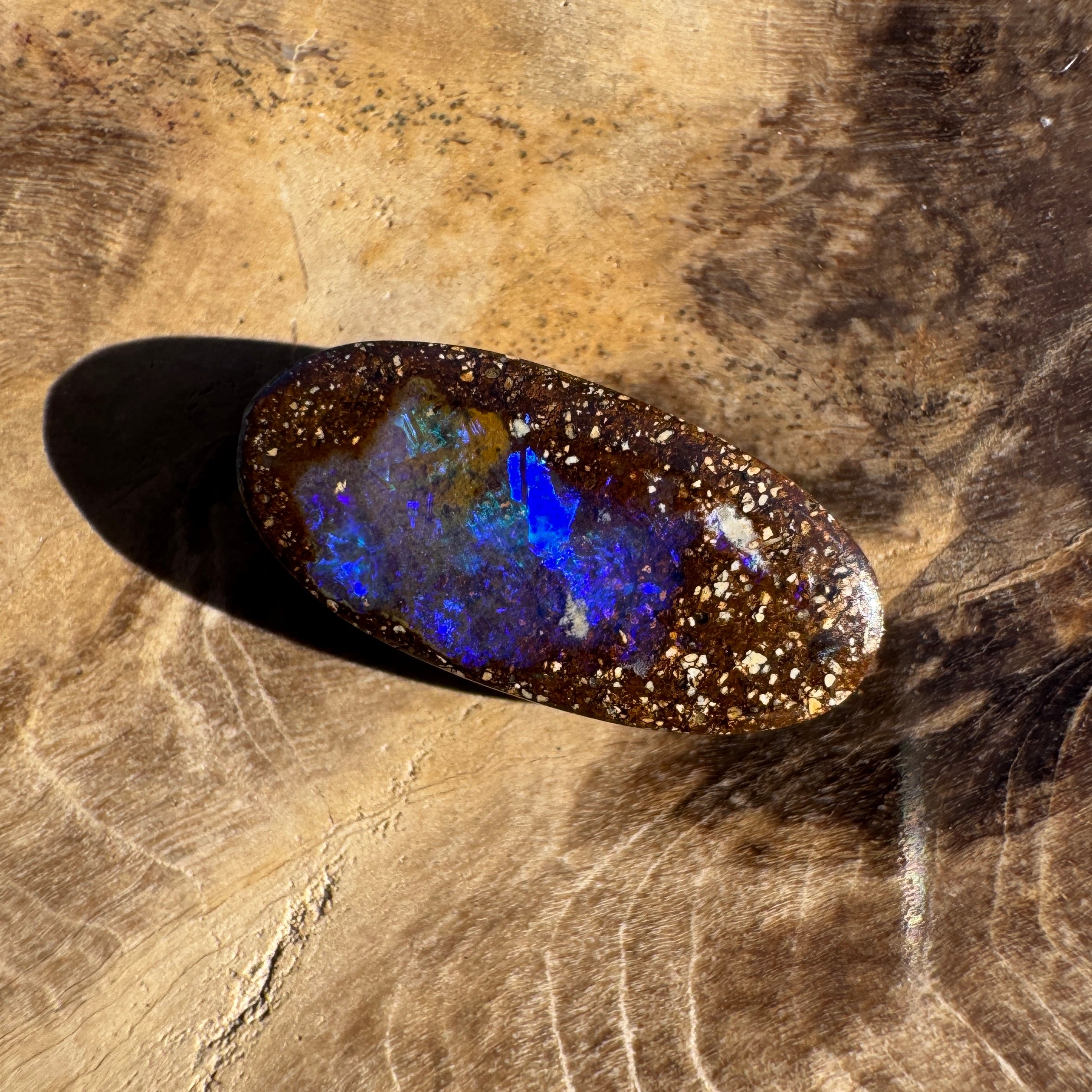 2.7ct Queensland Boulder Opal | Solid Australian Opal | Hand-Cut