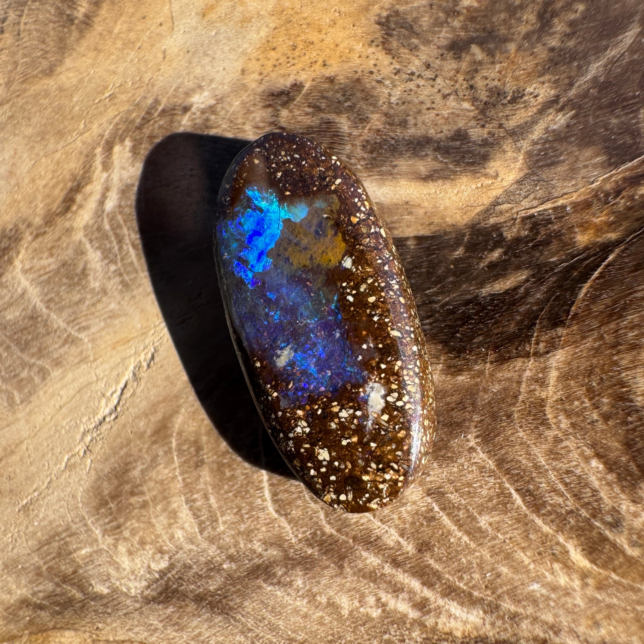 2.7ct Queensland Boulder Opal | Solid Australian Opal | Hand-Cut
