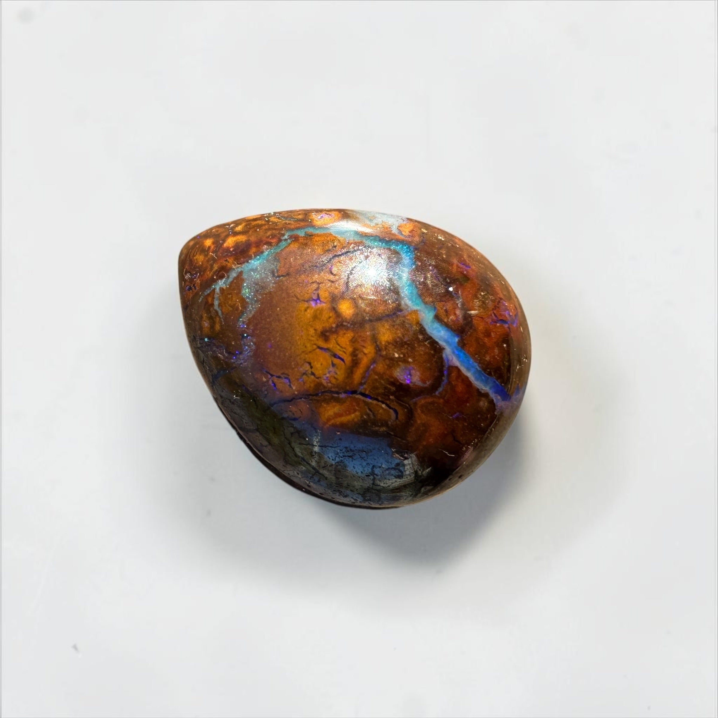 8.1ct Queensland Boulder Opal | Solid Australian Opal | Hand-Cut