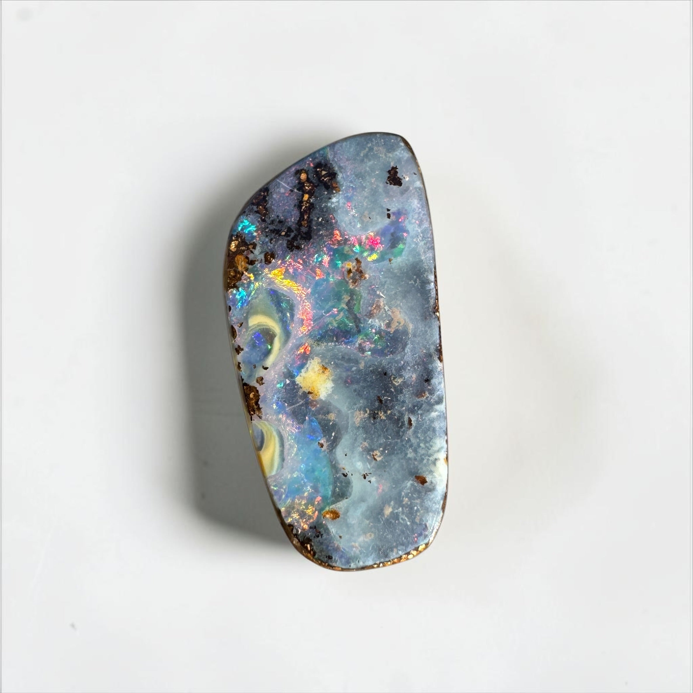 2.3ct Queensland Boulder Opal | Solid Australian Opal | Hand-Cut