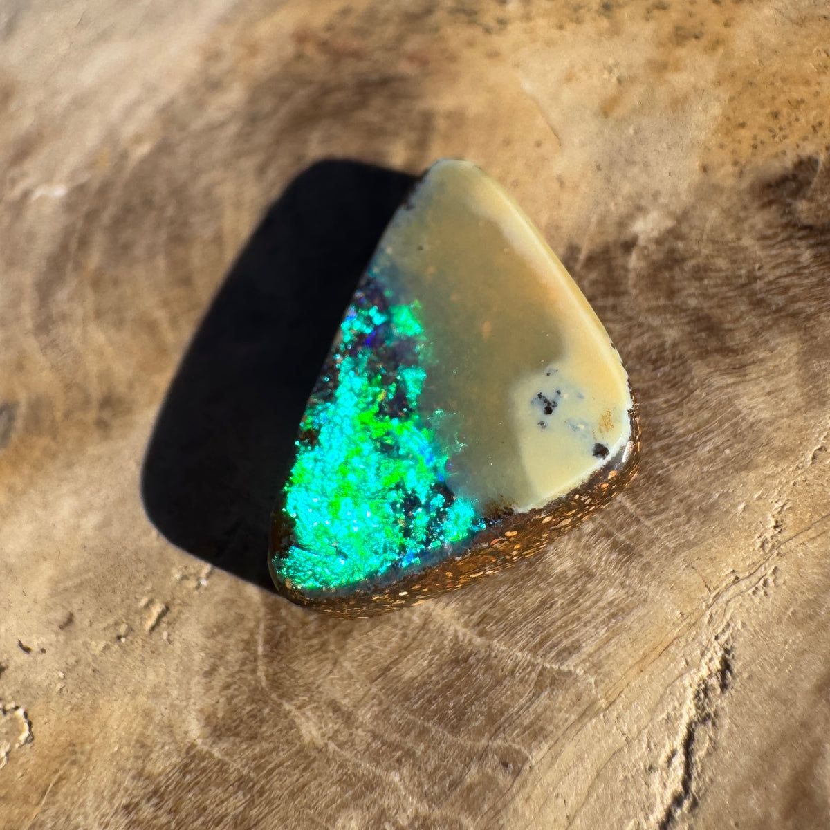 1.9ct Queensland Boulder Opal | Solid Australian Opal | Hand-Cut