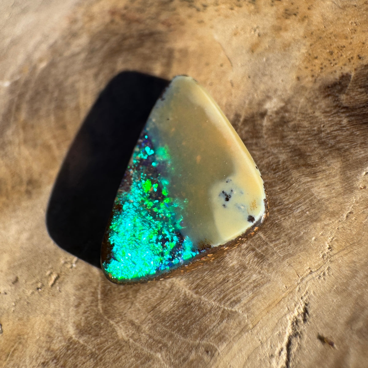 1.9ct Queensland Boulder Opal | Solid Australian Opal | Hand-Cut