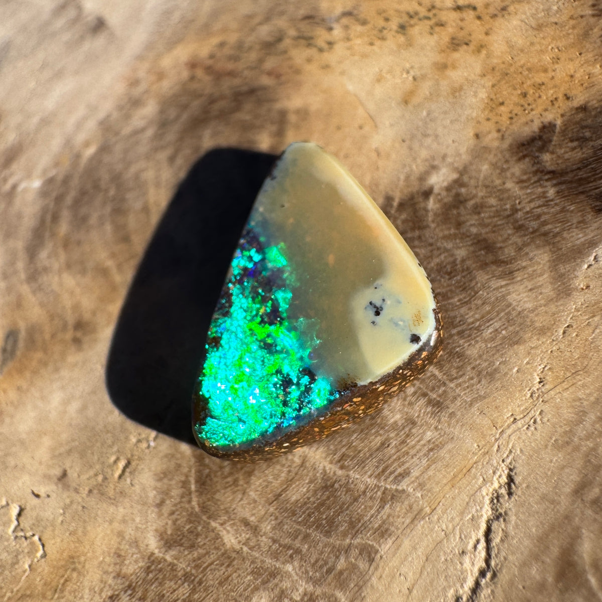 1.9ct Queensland Boulder Opal | Solid Australian Opal | Hand-Cut