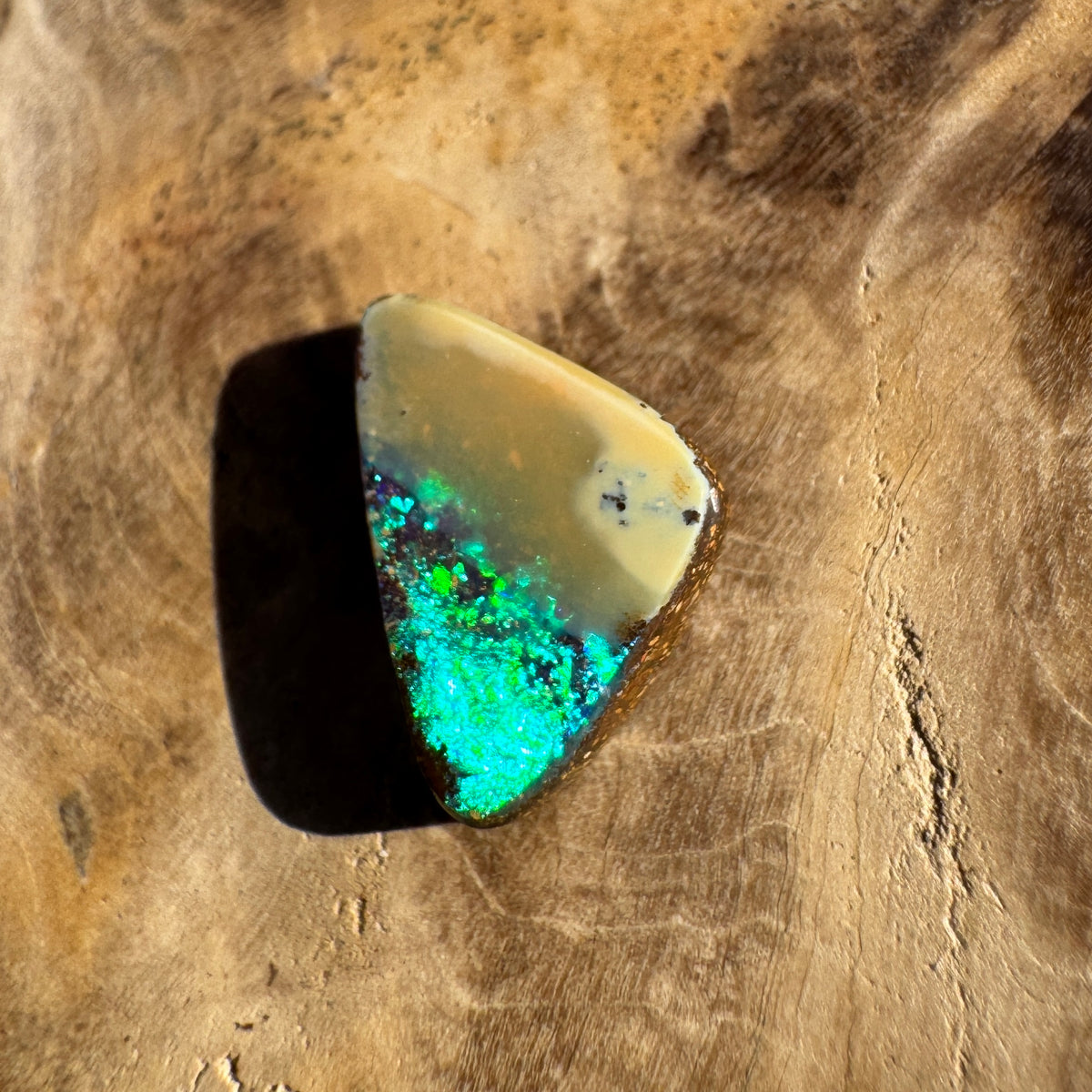 1.9ct Queensland Boulder Opal | Solid Australian Opal | Hand-Cut