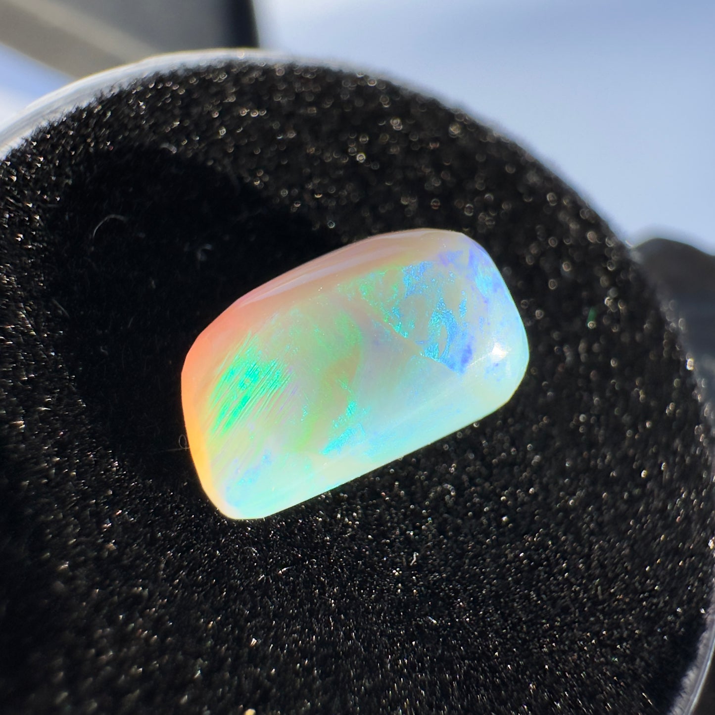 Lightning Ridge Semi Black Opal 1.5 carat Solid Hand-Cut Luxury | Iona Opal Australia