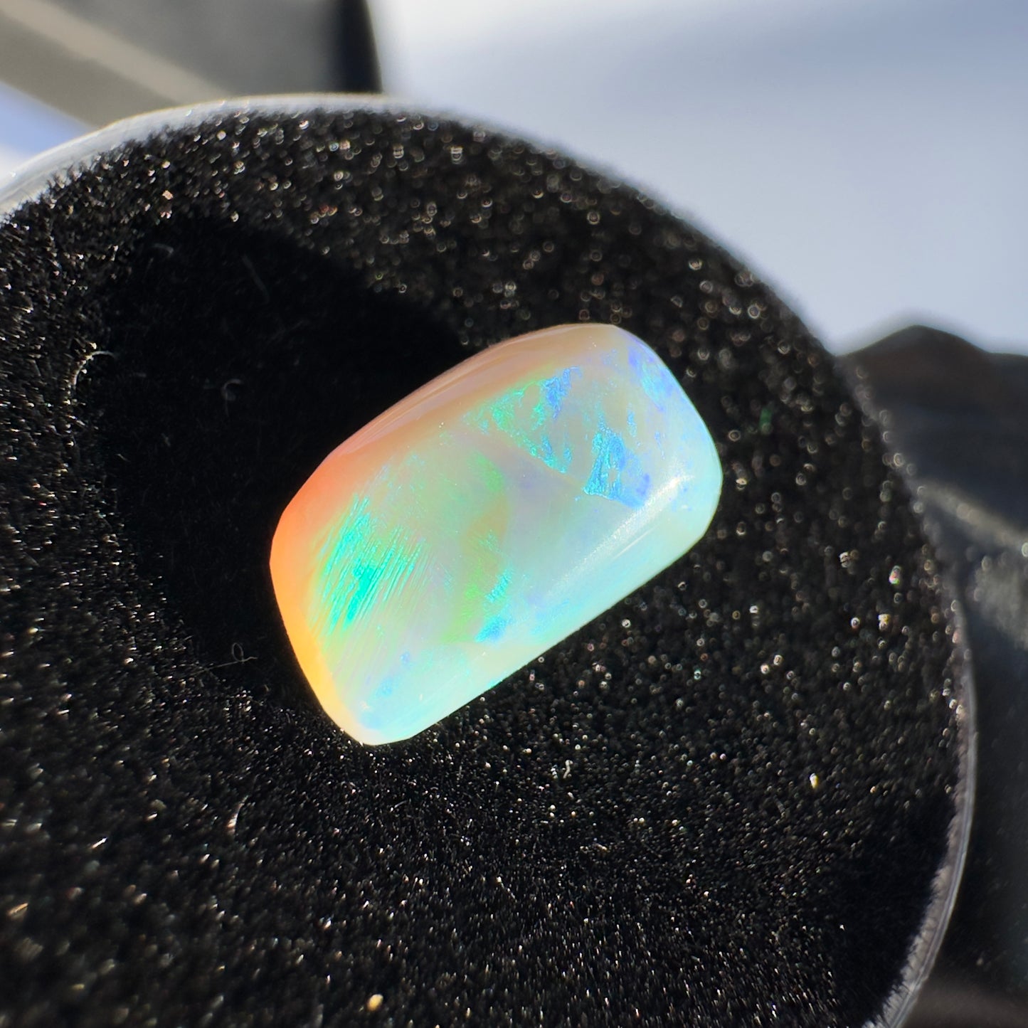 Lightning Ridge Semi Black Opal 1.5 carat Solid Hand-Cut Luxury | Iona Opal Australia