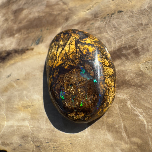 33.3carat Hand-cut Queensland Boulder Opal - Iona Opal Australia