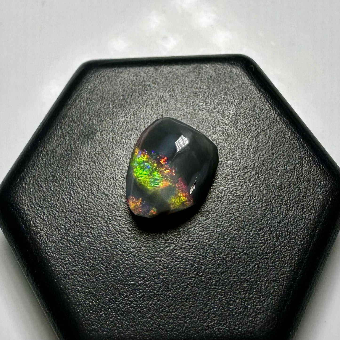 Lightning Ridge Semi Black Opal 1.0carat Solid Hand-Cut Luxury - Iona Opal Australia