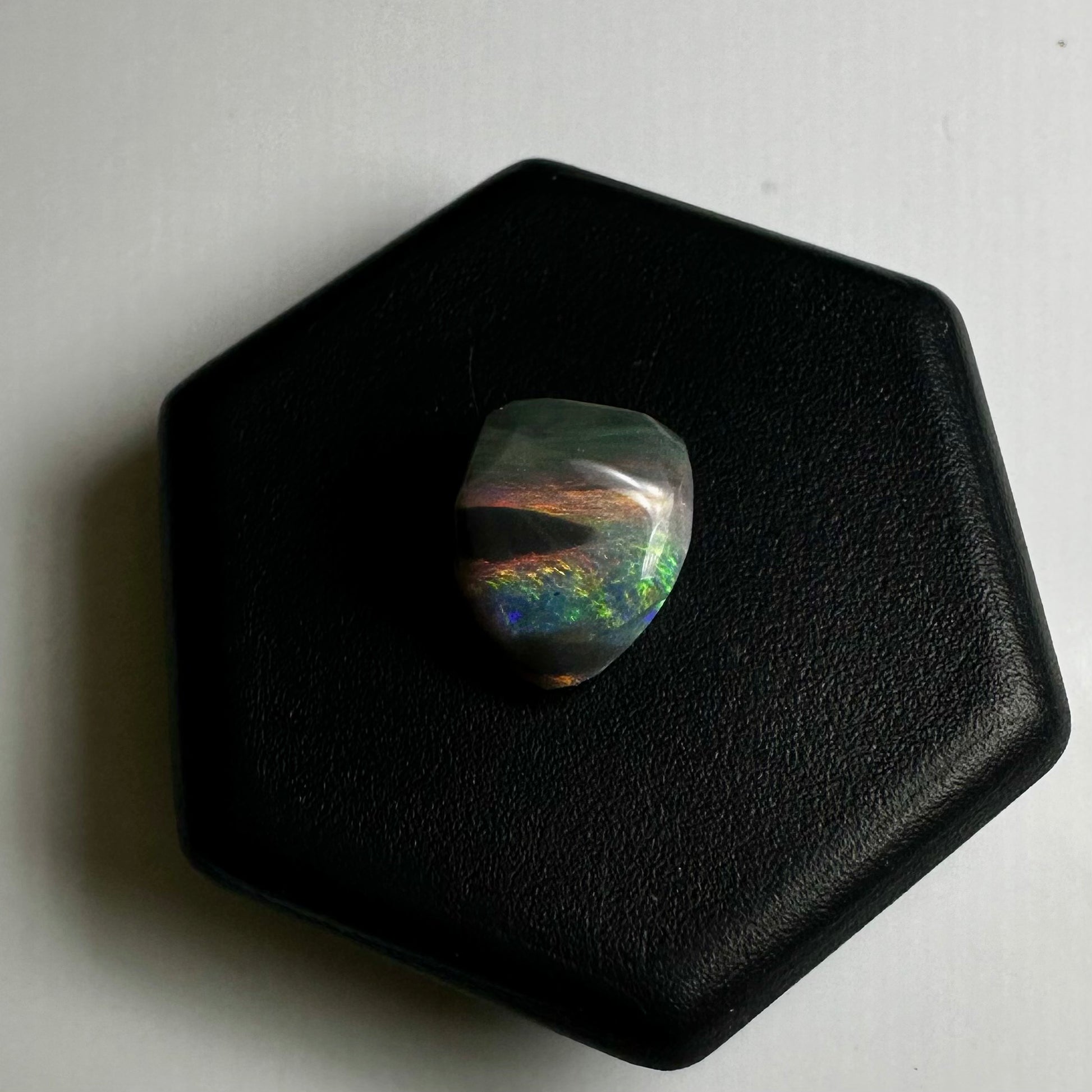 Lightning Ridge Semi Black Opal 1.0carat Solid Hand-Cut Luxury - Iona Opal Australia