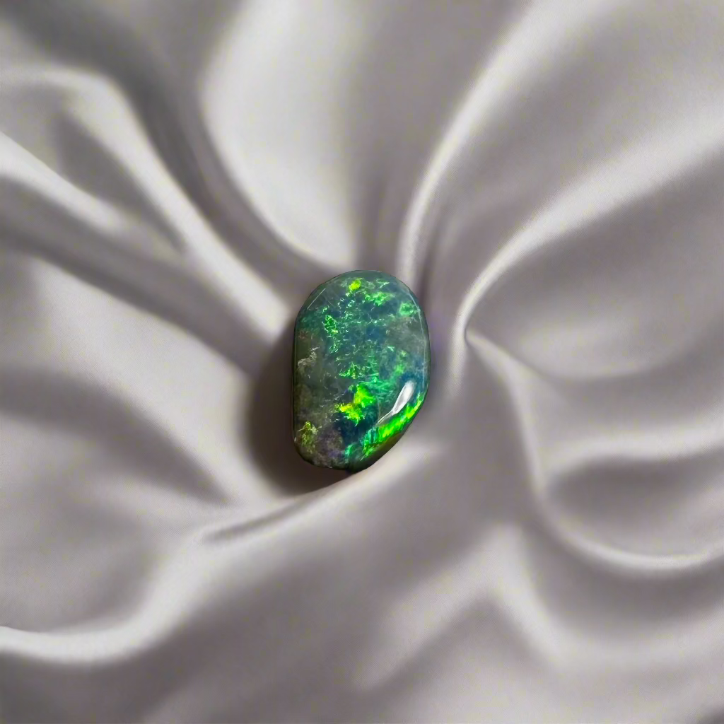 Lightning Ridge Semi Black Opal 1.1carat Solid Hand-Cut Luxury | Iona Opal Australia