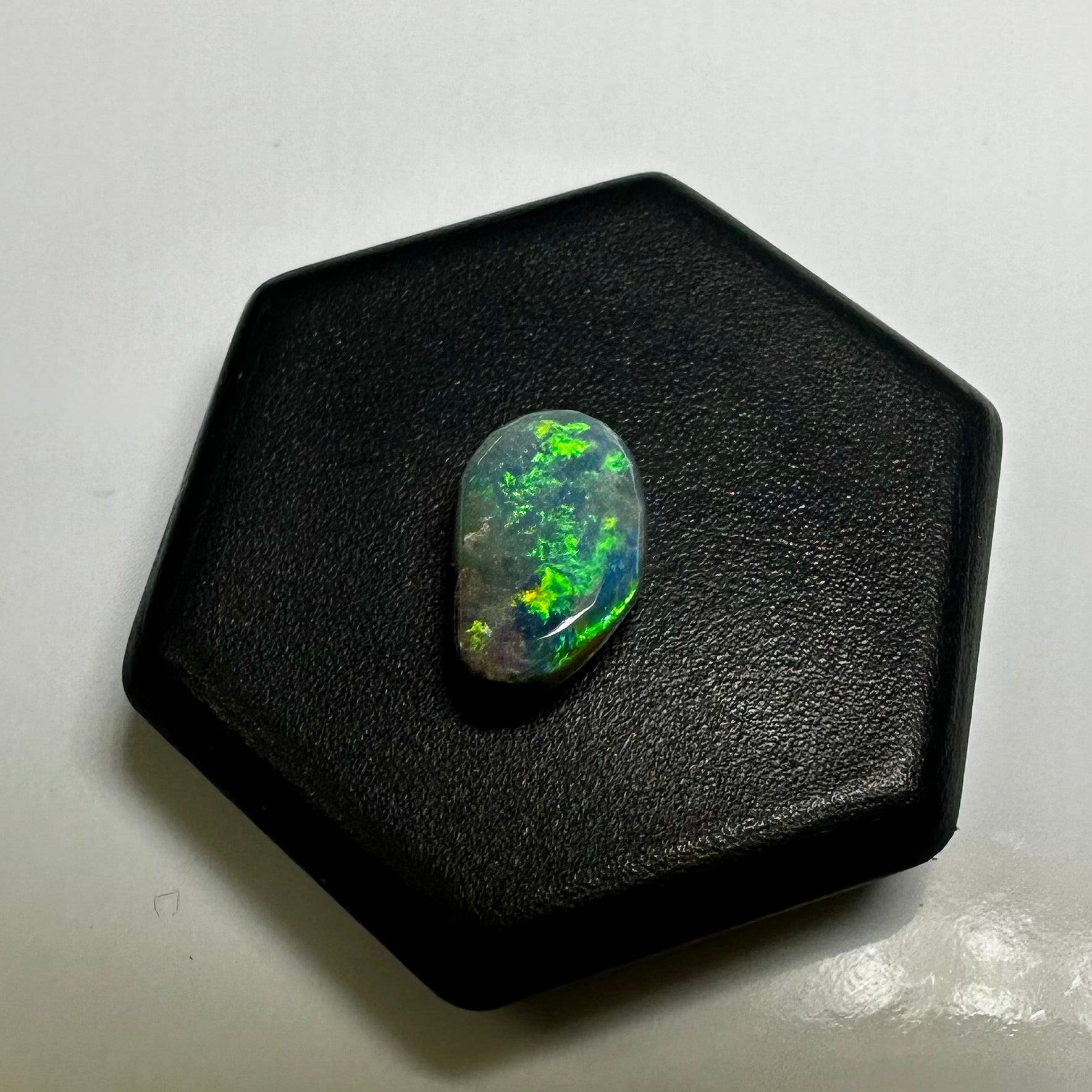 Lightning Ridge Semi Black Opal 1.1carat Solid Hand-Cut Luxury - Iona Opal Australia