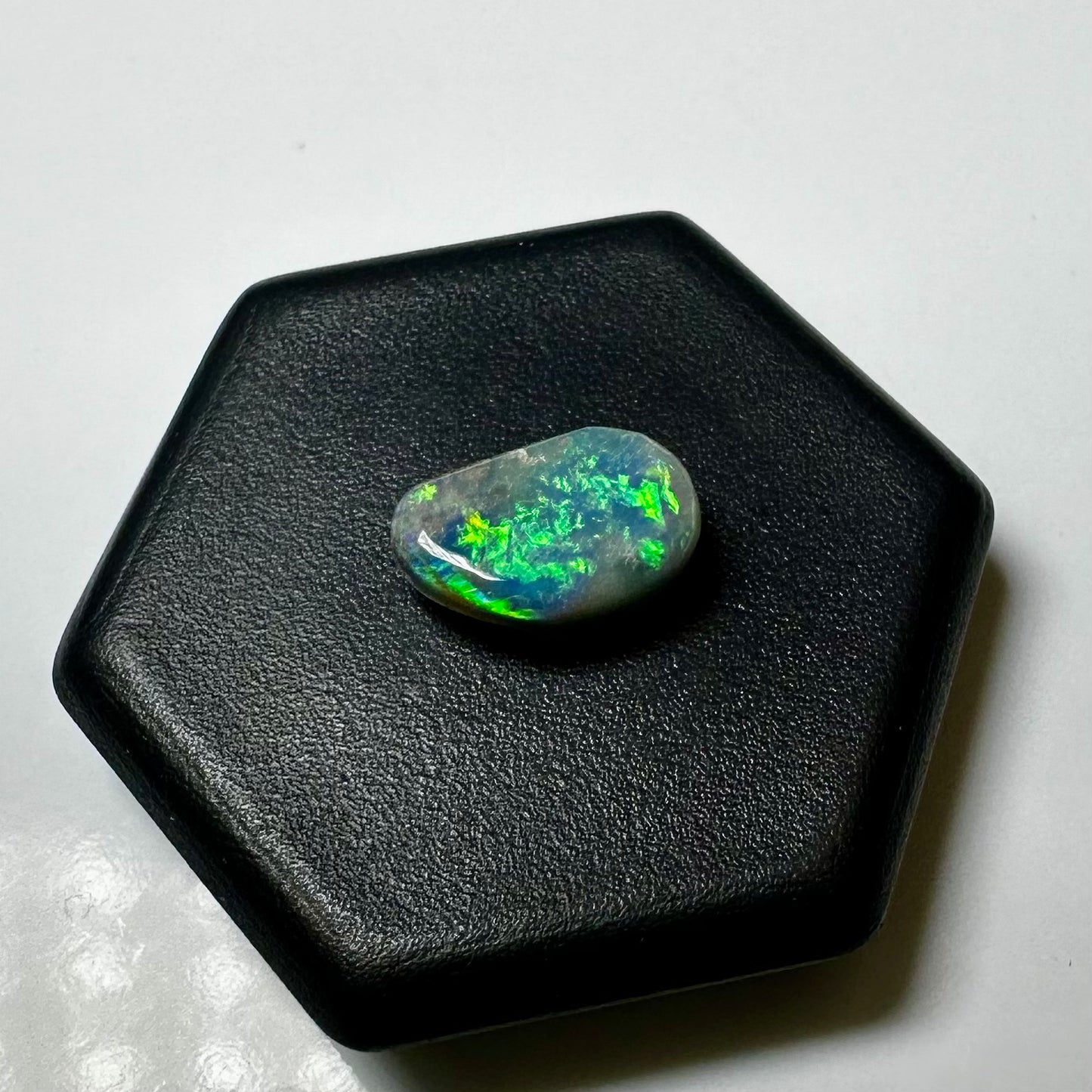 Lightning Ridge Semi Black Opal 1.1carat Solid Hand-Cut Luxury - Iona Opal Australia